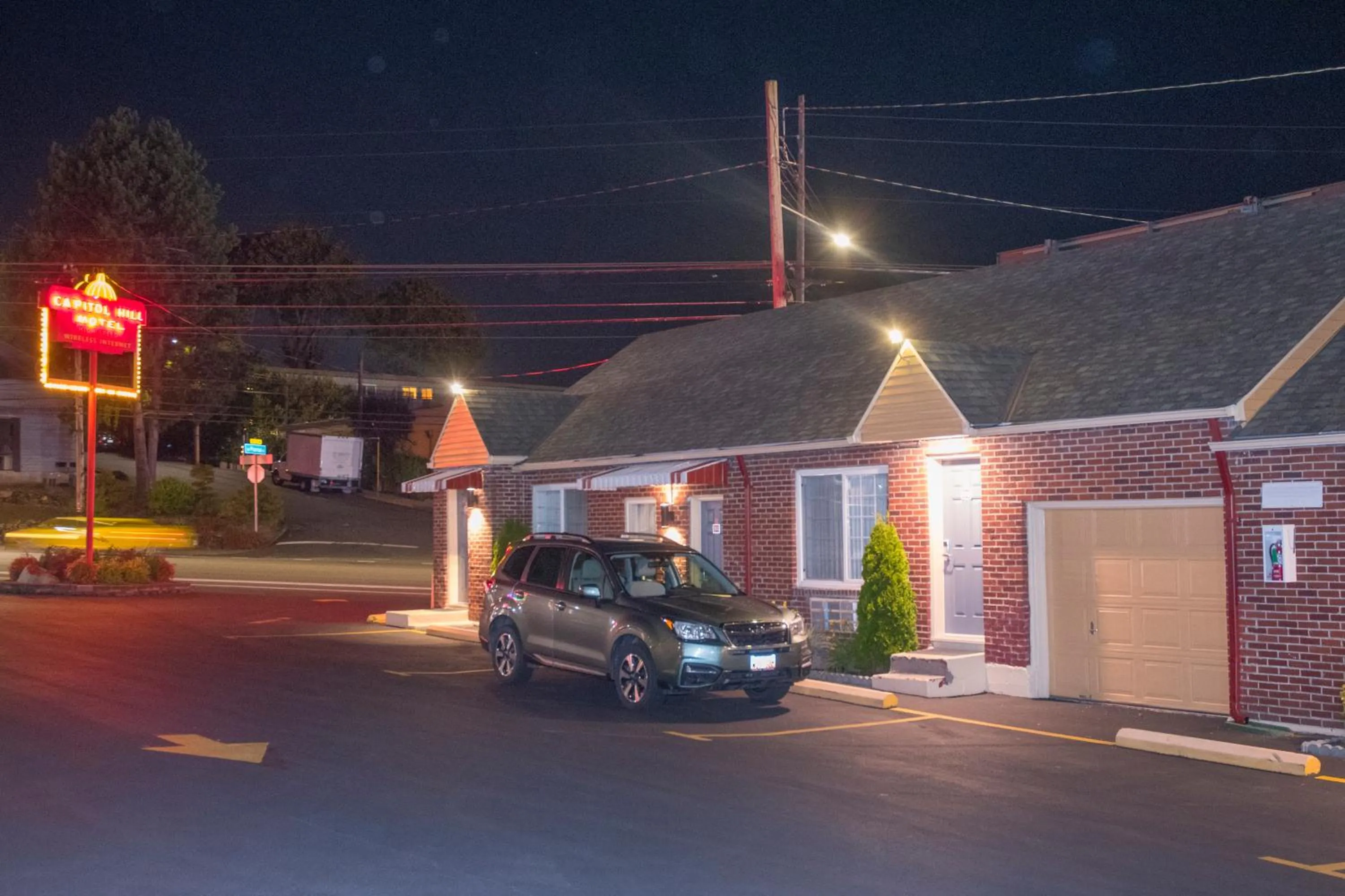 Property building in Capitol Hill Motel