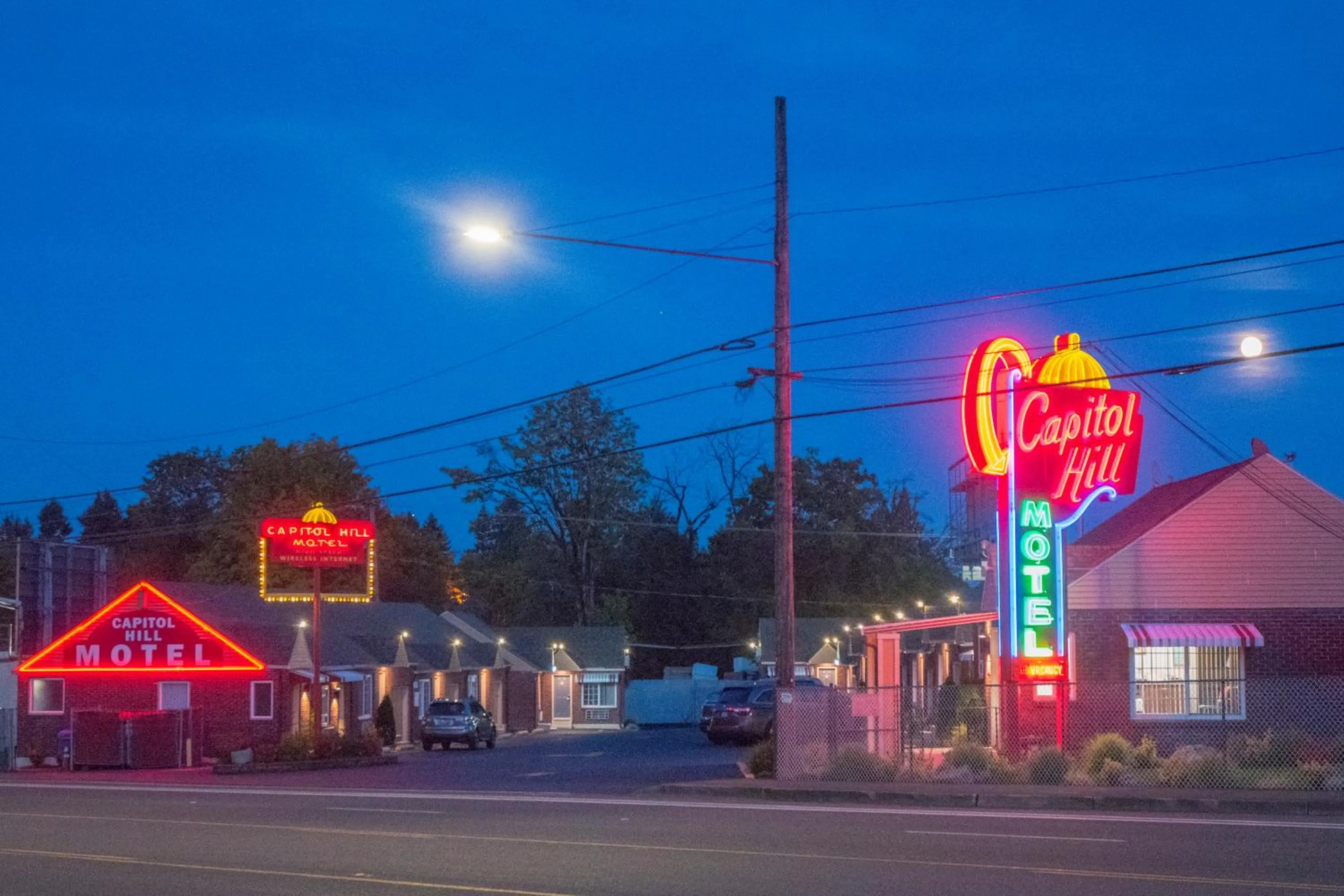 Property building in Capitol Hill Motel