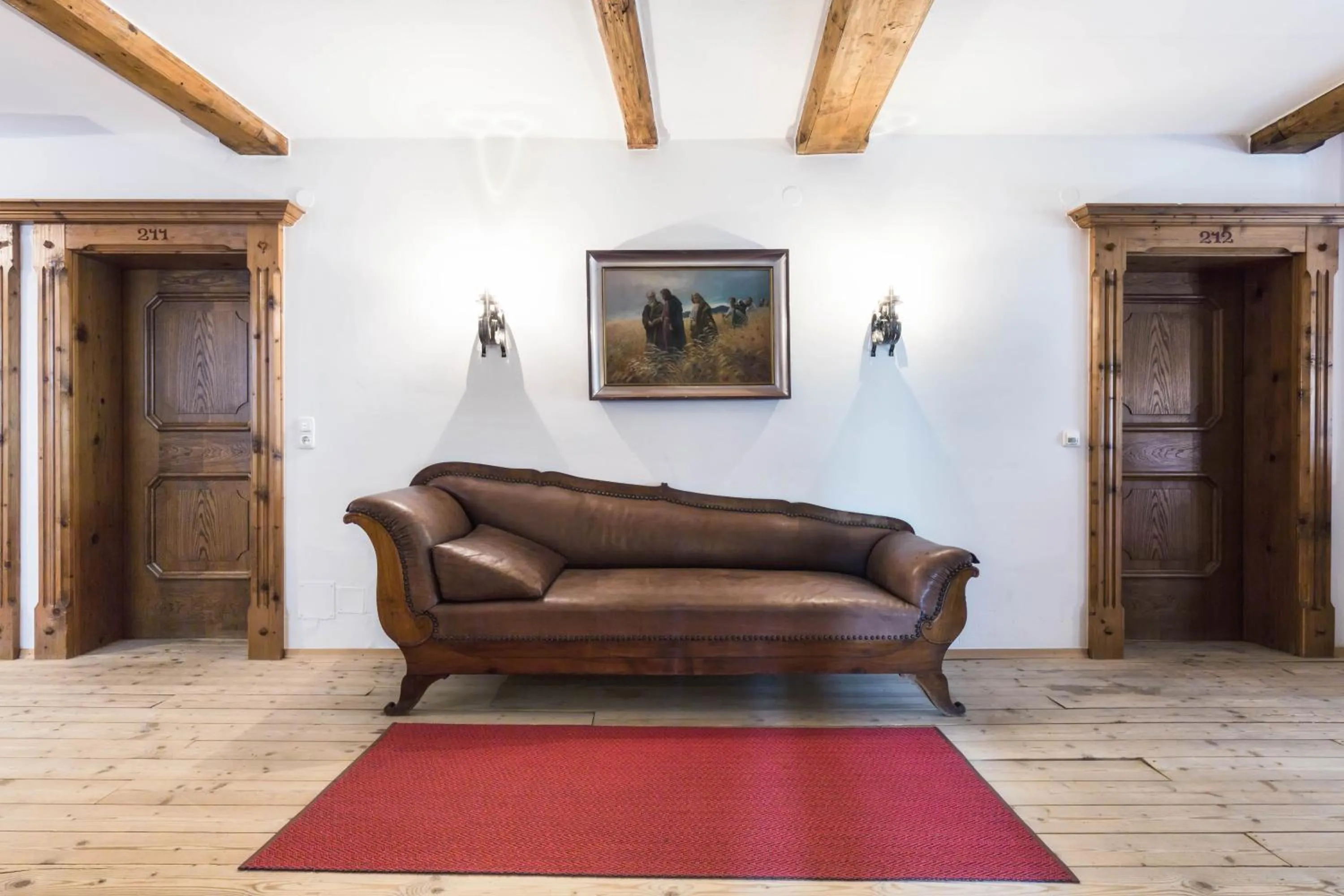 Decorative detail in Hotel Senningerbräu