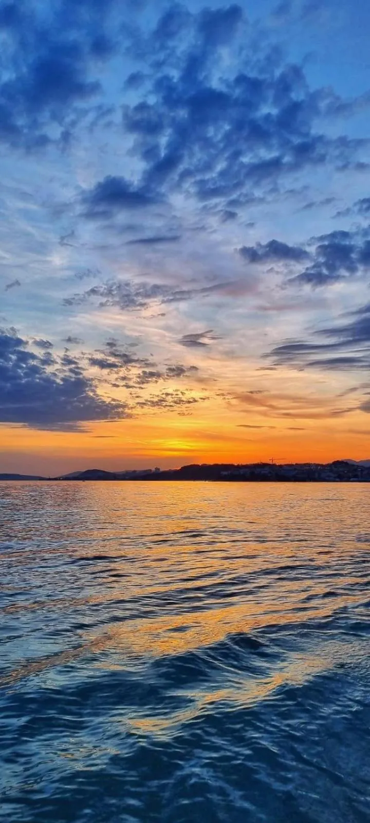 Sunset in Hotel Gala Split