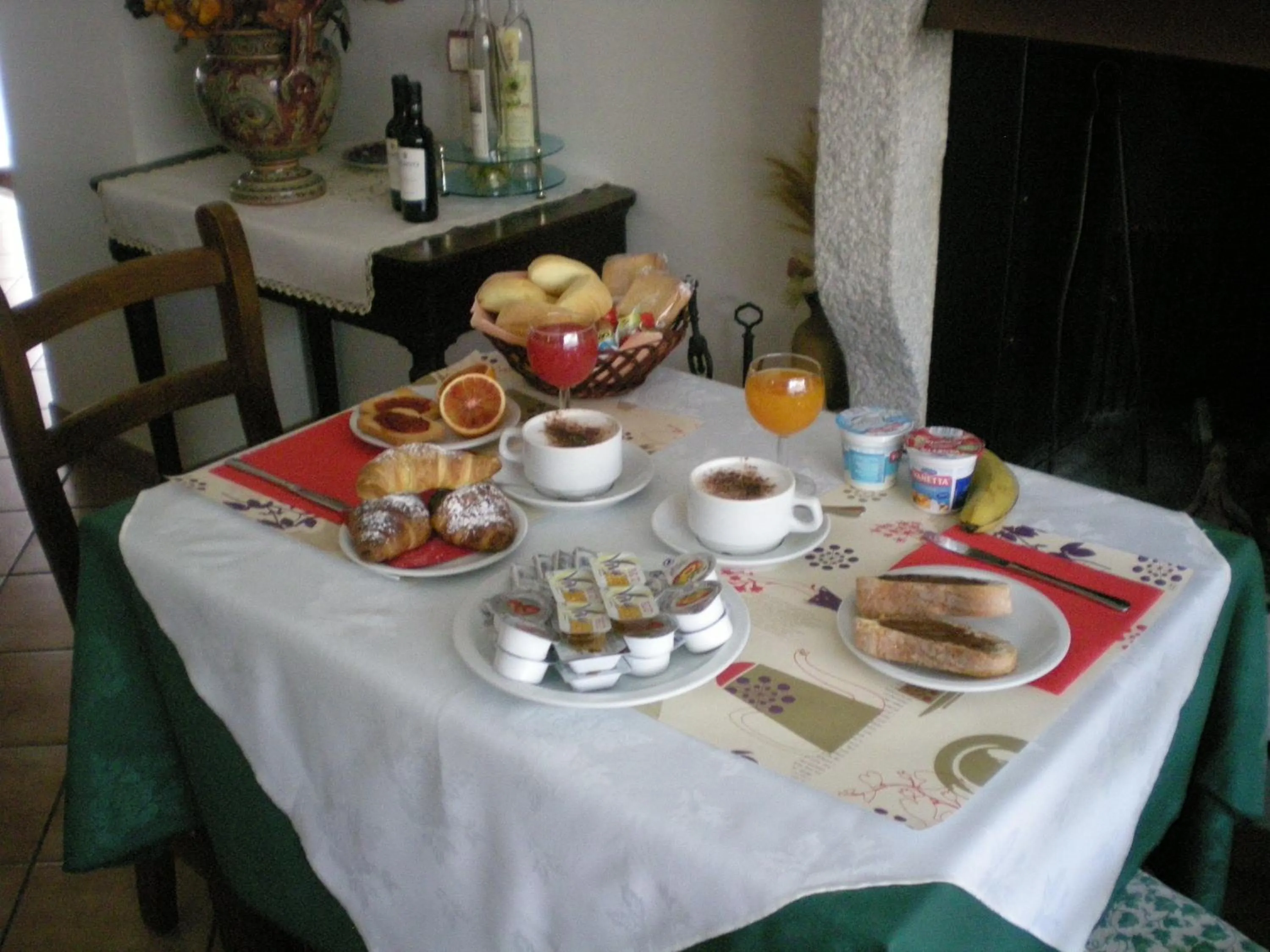 Food in Hotel La Locanda