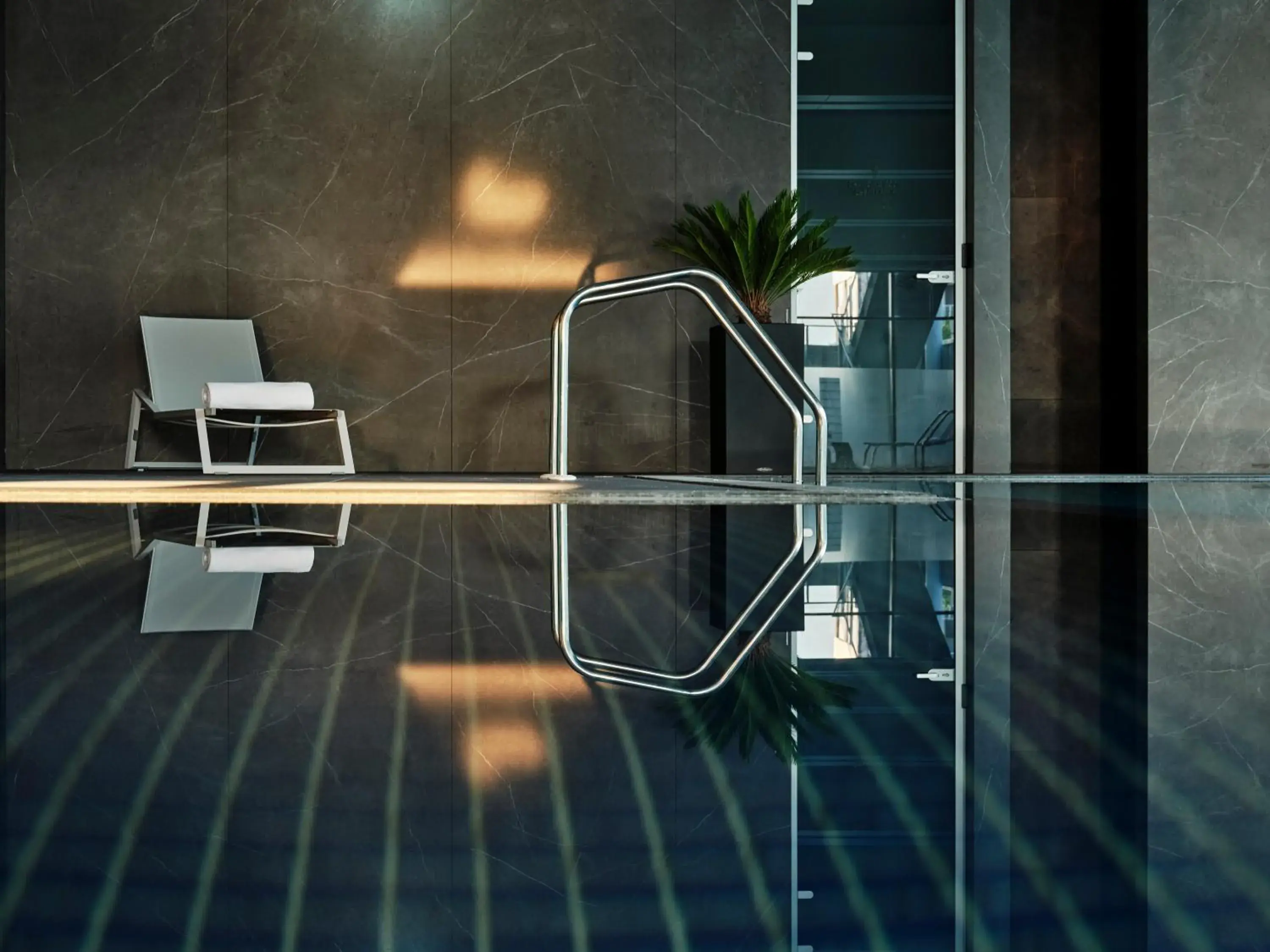 Swimming pool in Crowne Plaza Sofia by IHG Swimming pool in Crowne Plaza Sofia by IHG