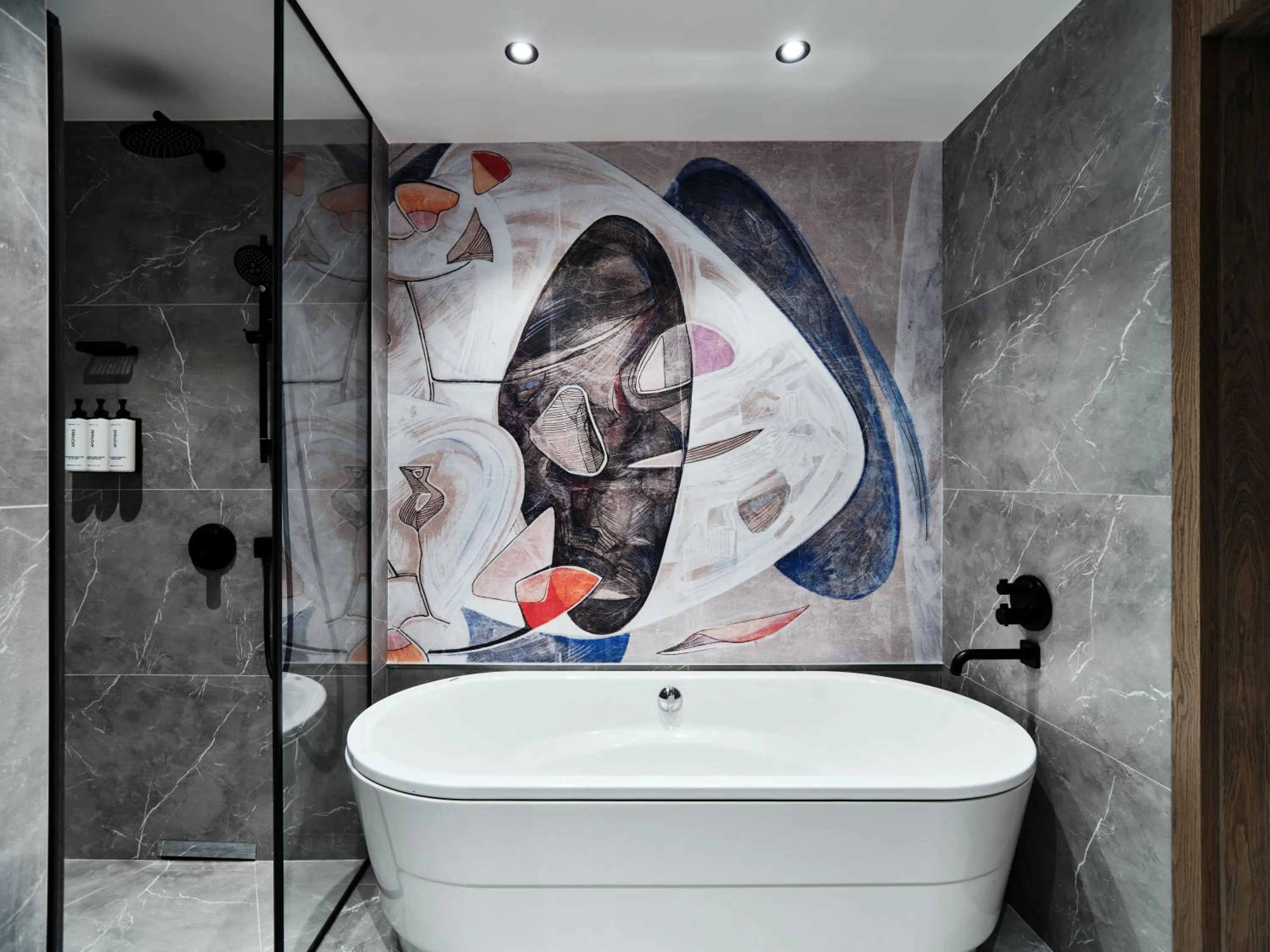 Bathroom in Crowne Plaza Sofia by IHG