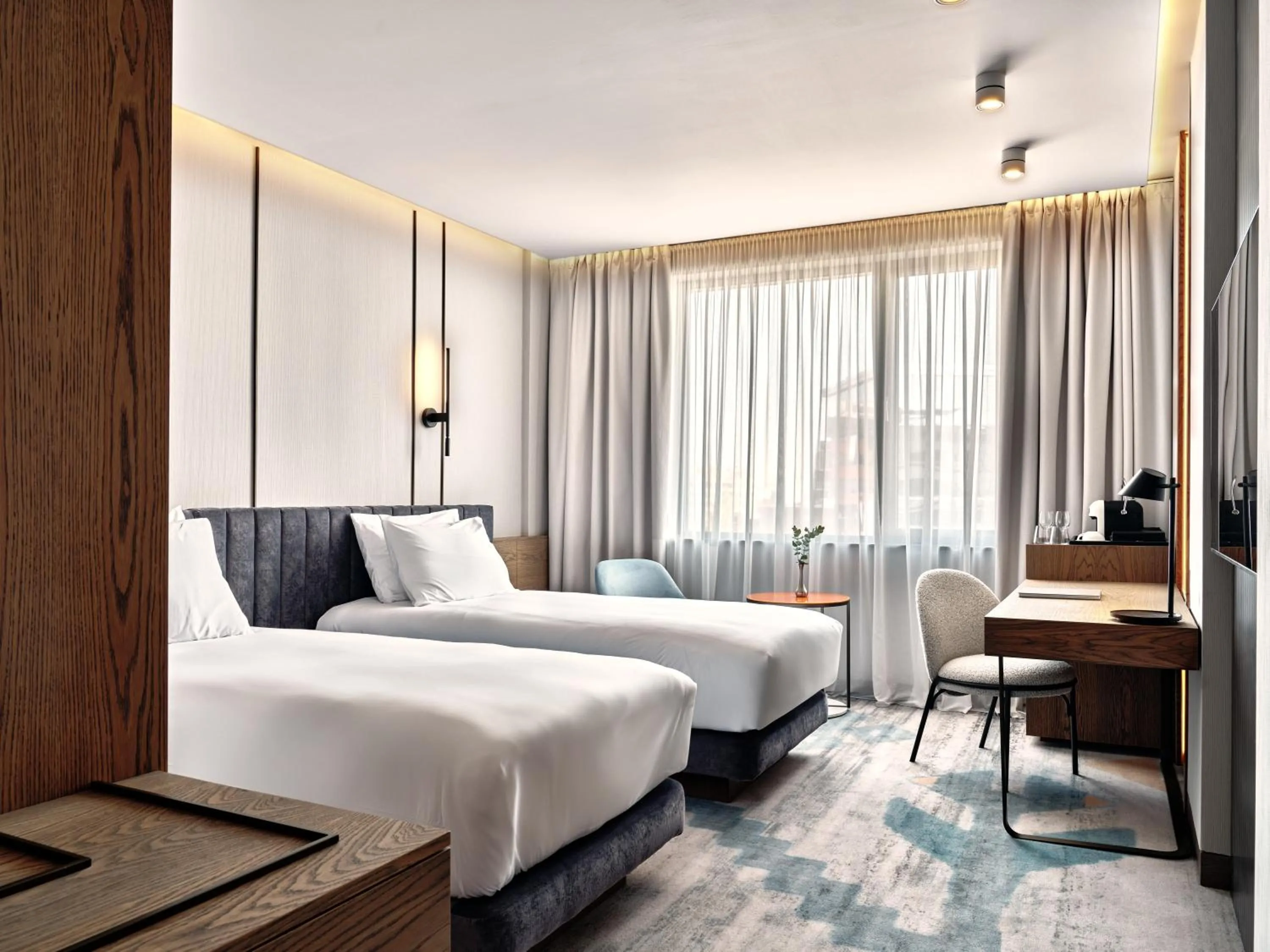 Bed in Crowne Plaza Sofia by IHG