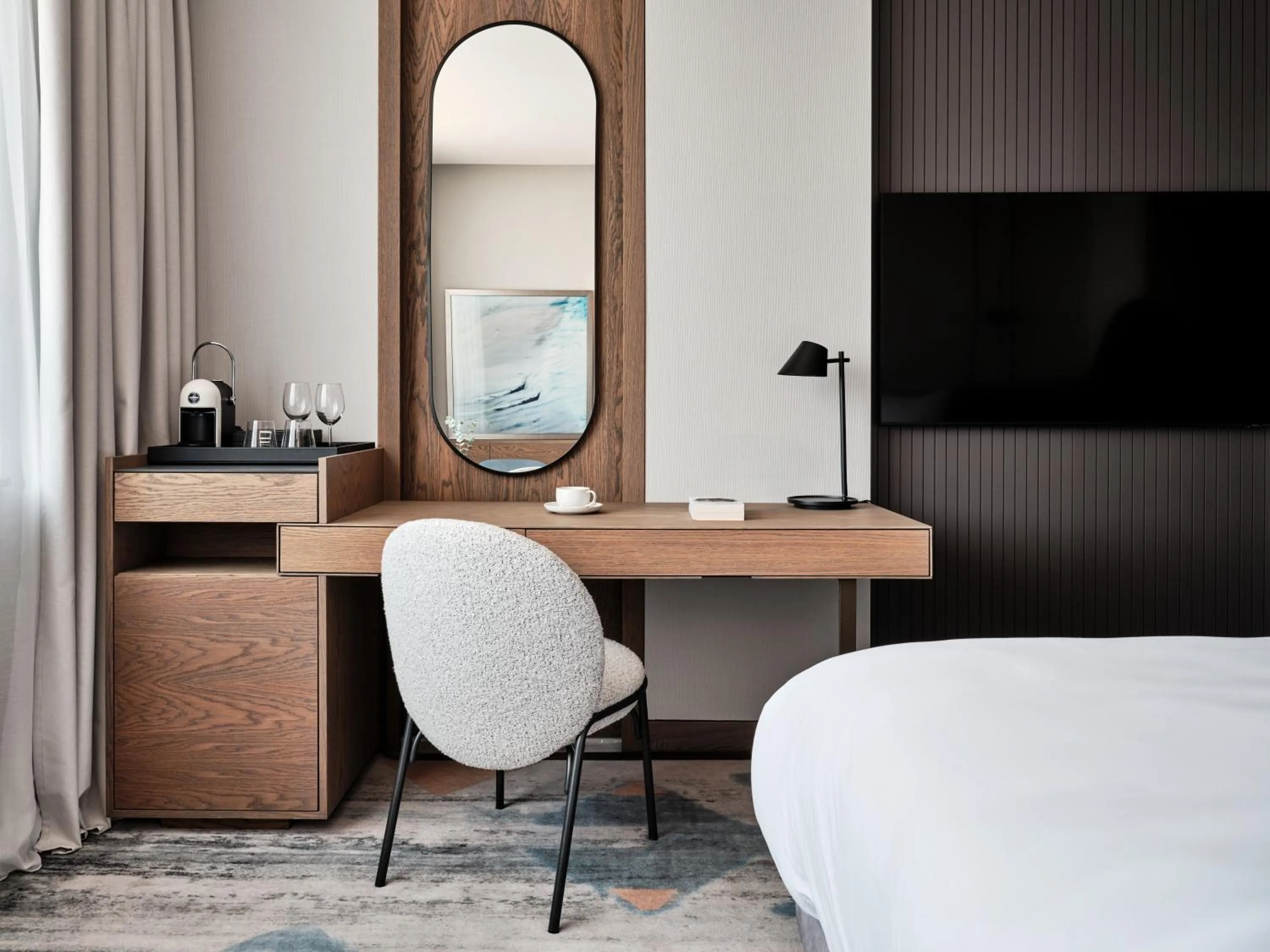 Bedroom, Bed in Crowne Plaza Sofia by IHG