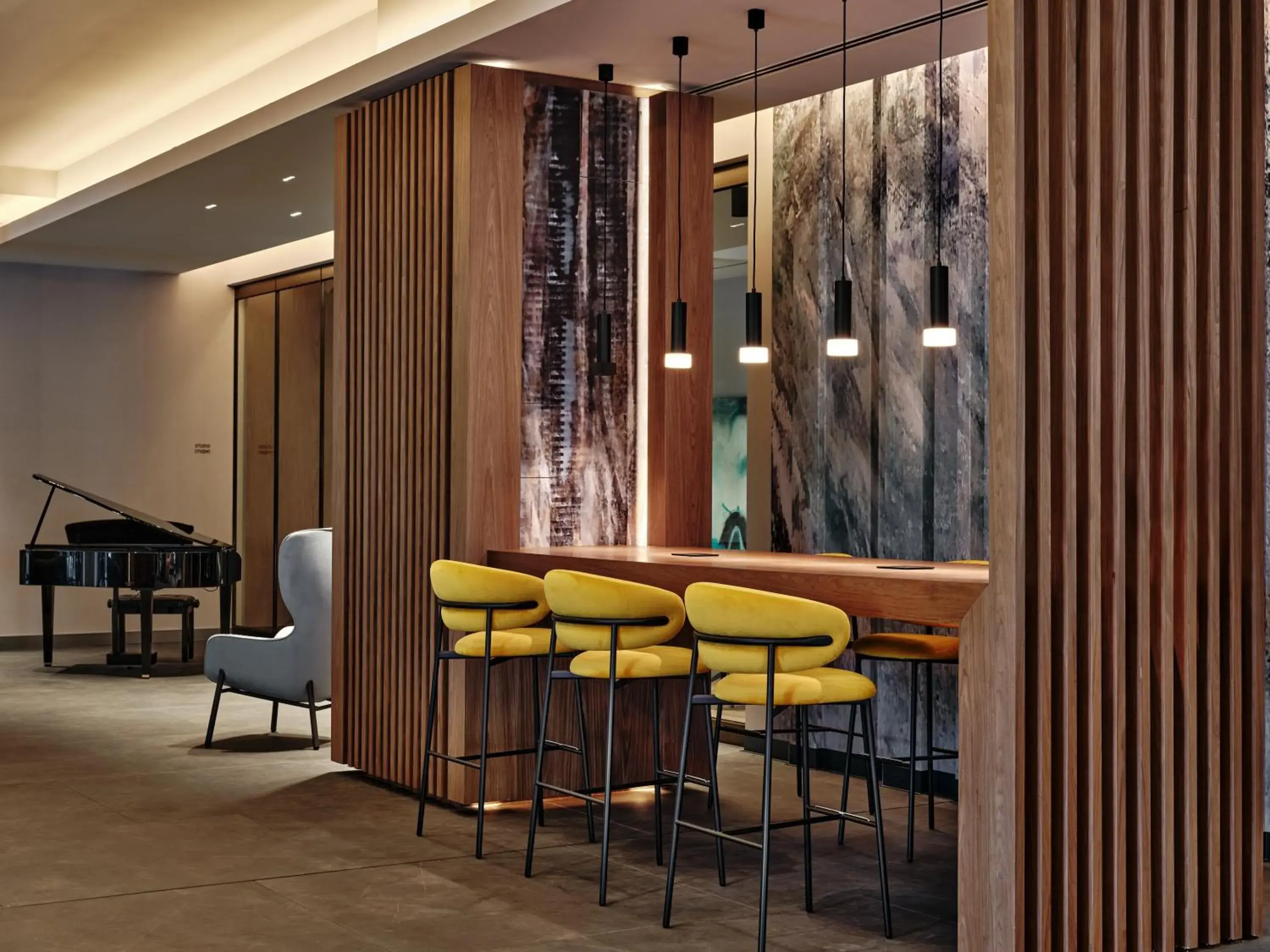Lobby or reception in Crowne Plaza Sofia by IHG Lobby or reception in Crowne Plaza Sofia by IHG
