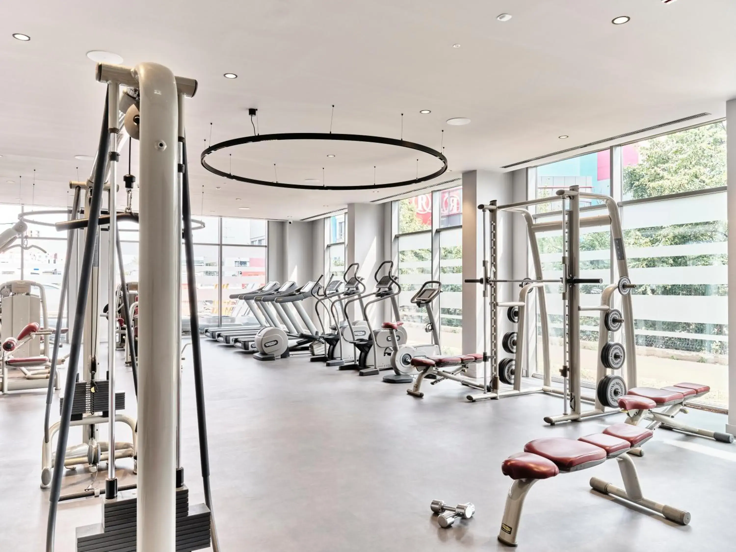 Fitness centre/facilities in Crowne Plaza Sofia by IHG Fitness centre/facilities in Crowne Plaza Sofia by IHG