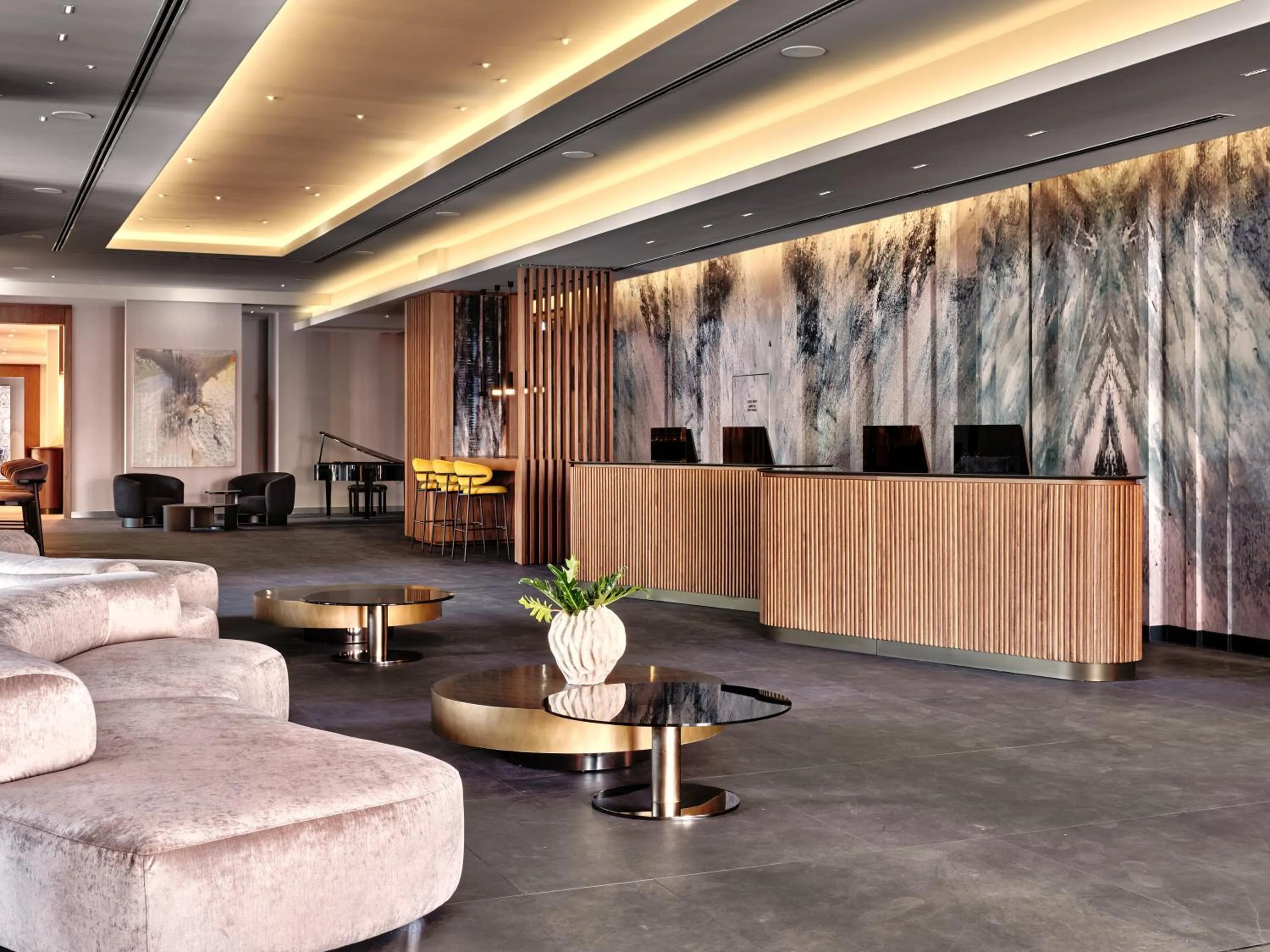Lobby or reception in Crowne Plaza Sofia by IHG