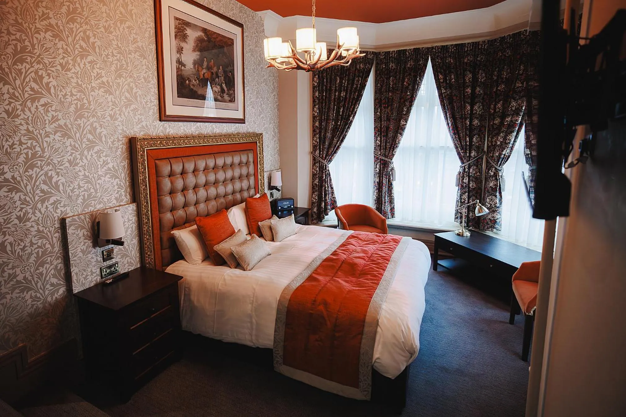 Bed in The Dukeries Lodge, Edwinstowe, Nottinghamshire