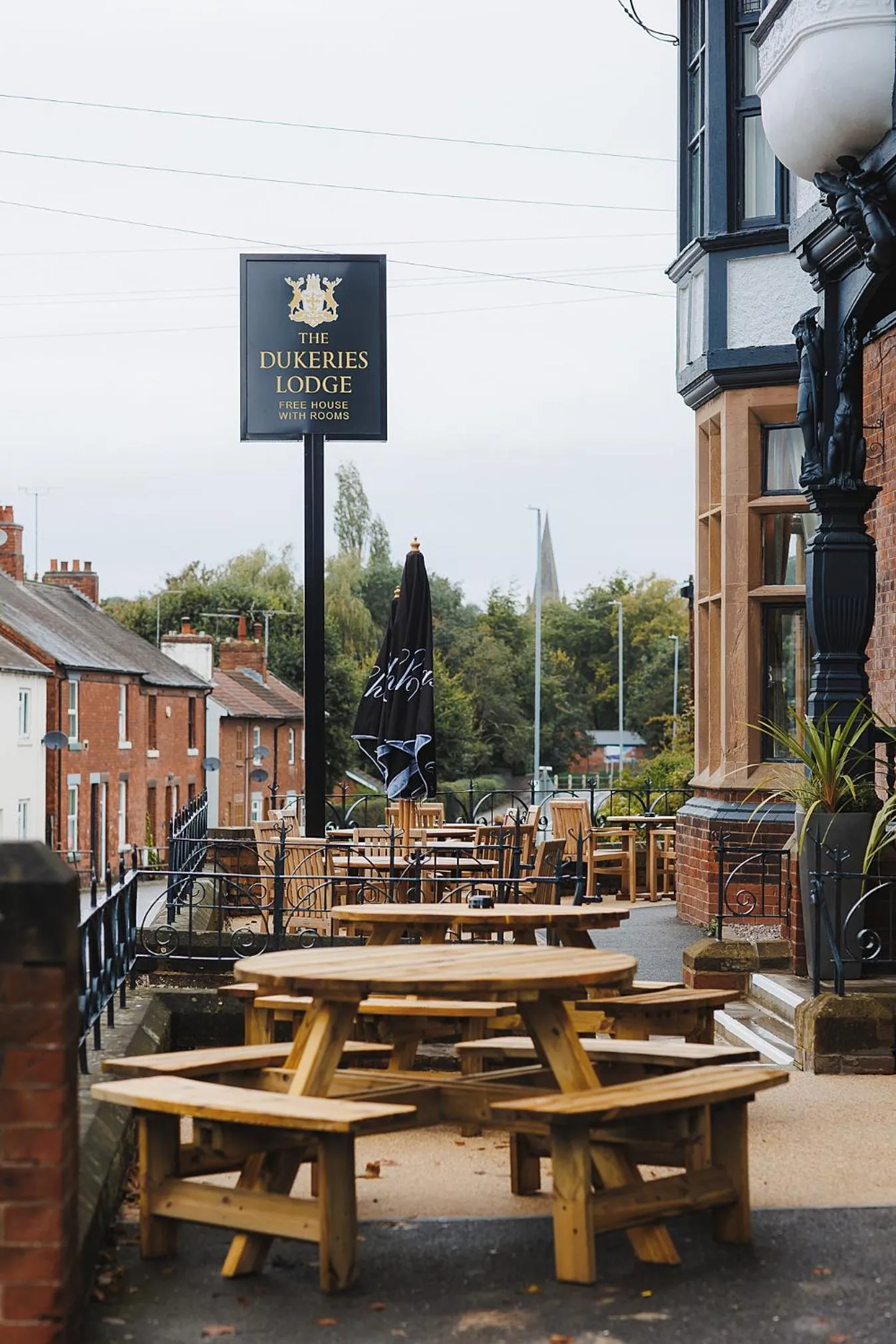 Balcony/Terrace in The Dukeries Lodge, Edwinstowe, Nottinghamshire