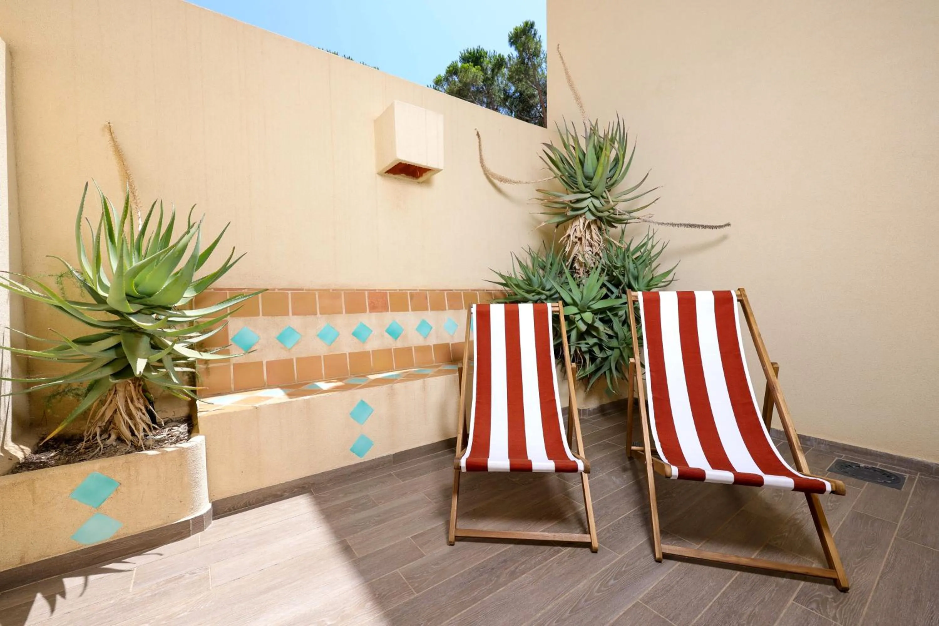 Patio in Le Saint Erasme, Hotel Eco Friendly