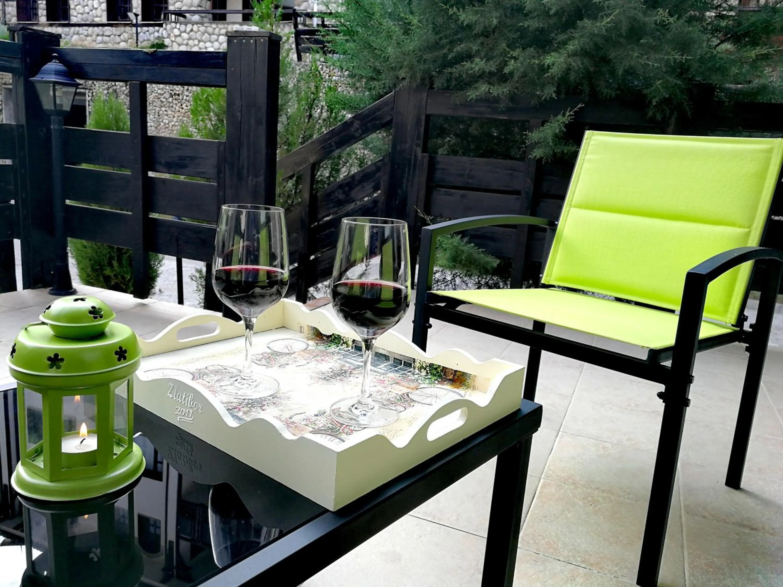 Balcony/Terrace in Apart Hotel Dream