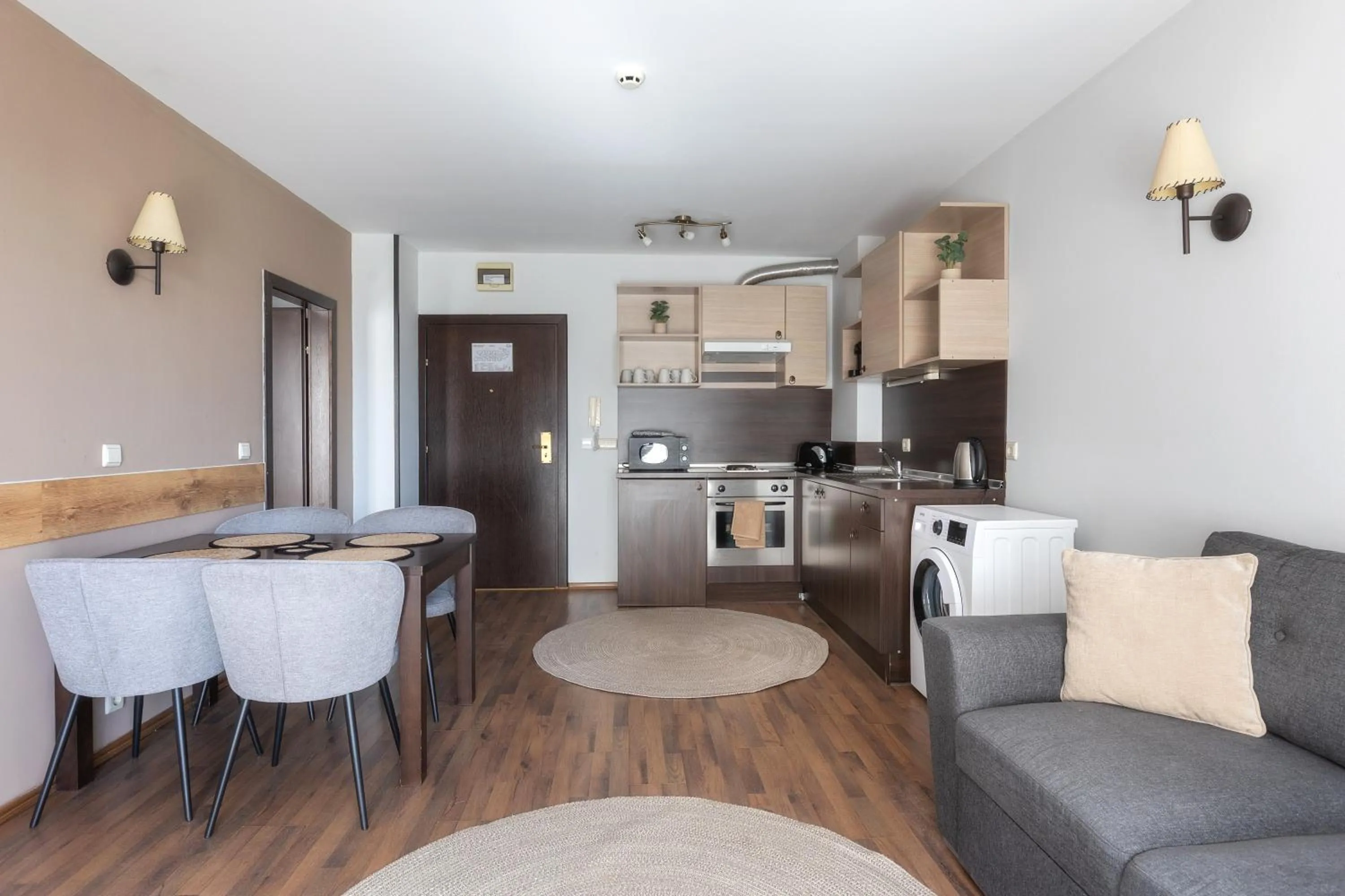 Kitchen or kitchenette in Apart Hotel Dream