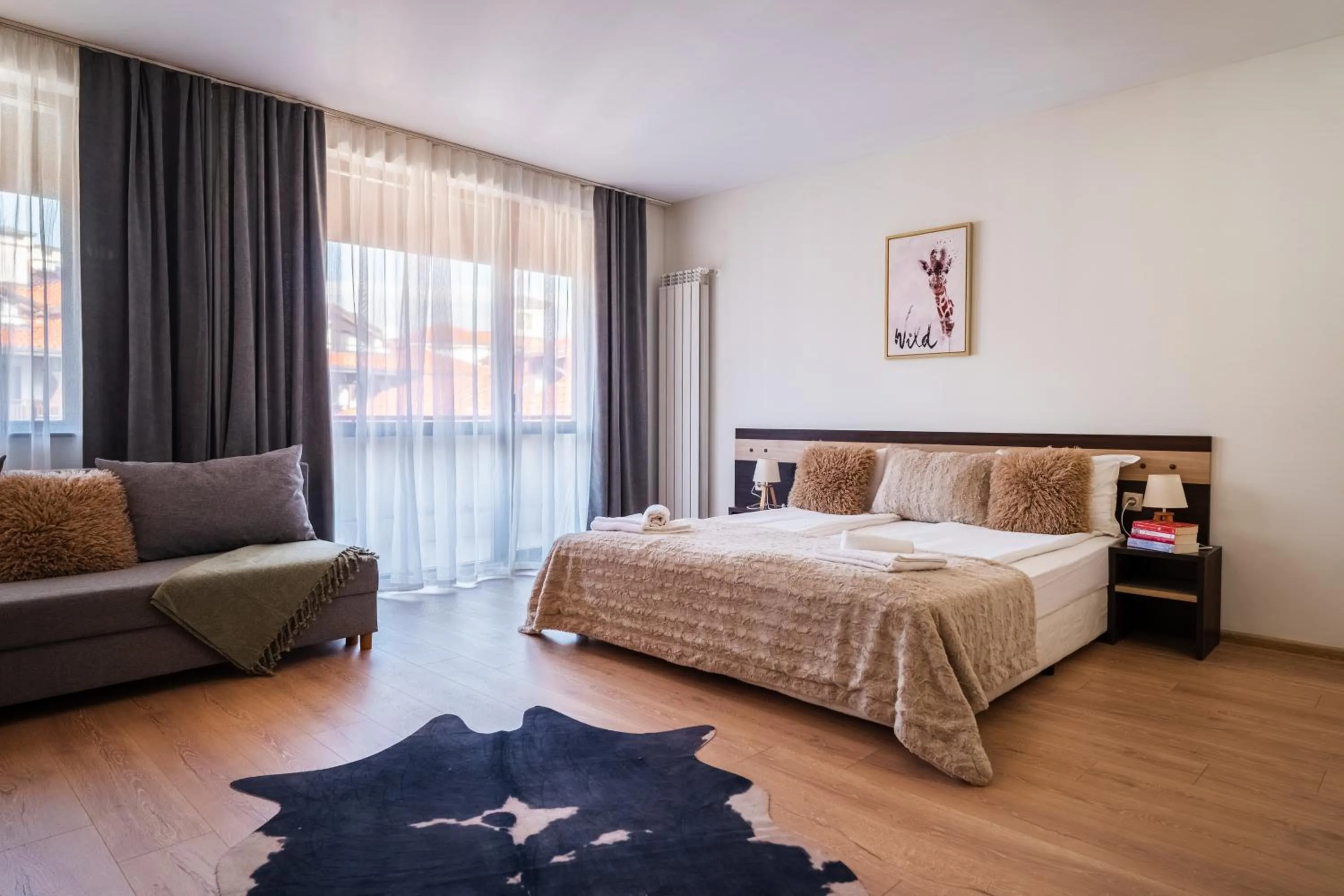 Bed in Apart Hotel Dream