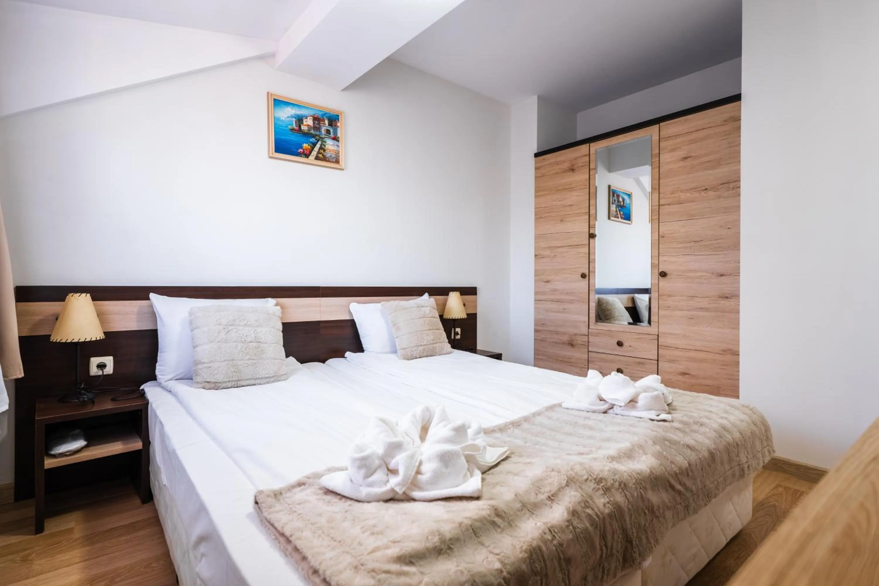 Bed in Apart Hotel Dream