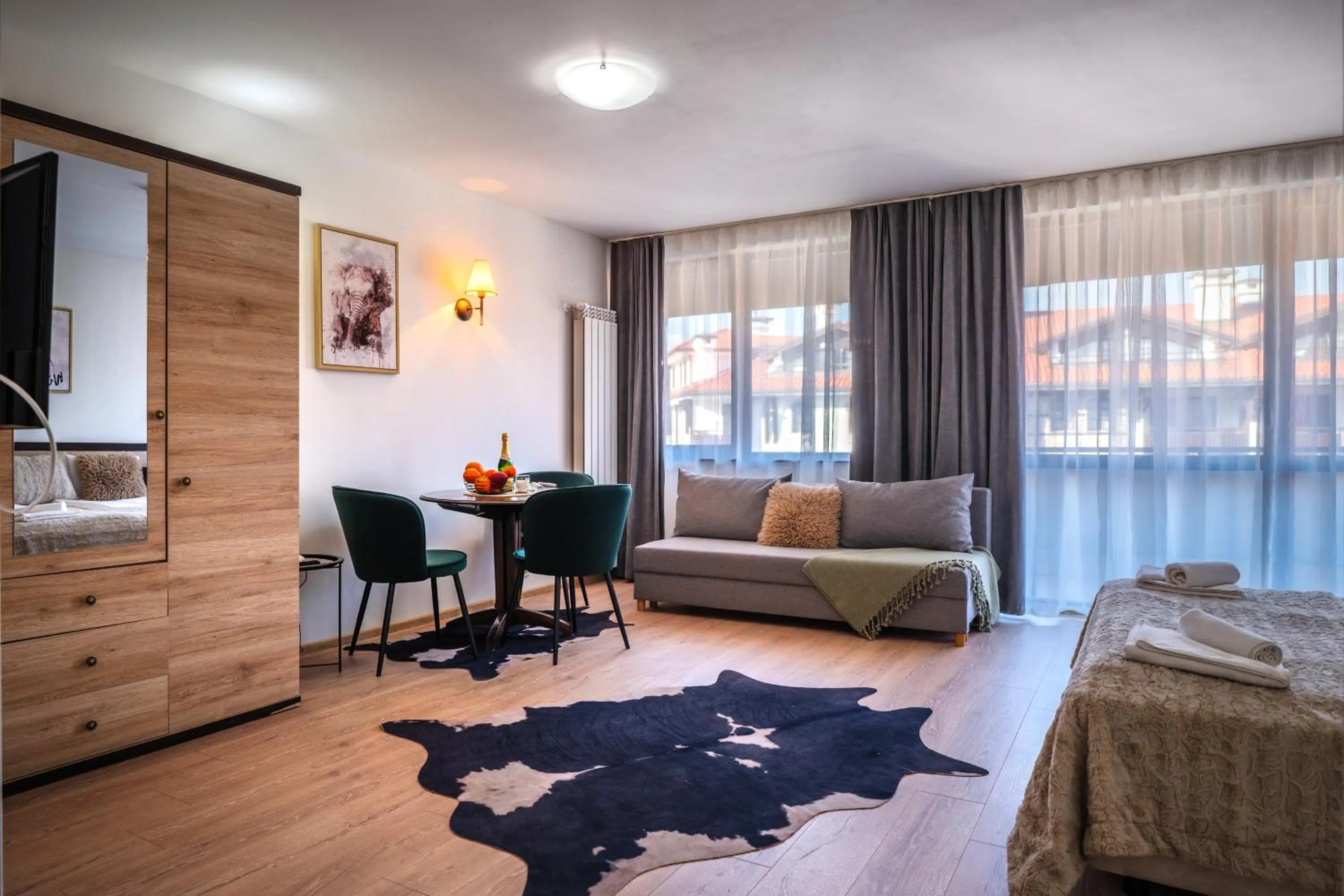 Photo of the whole room, Bed in Apart Hotel Dream