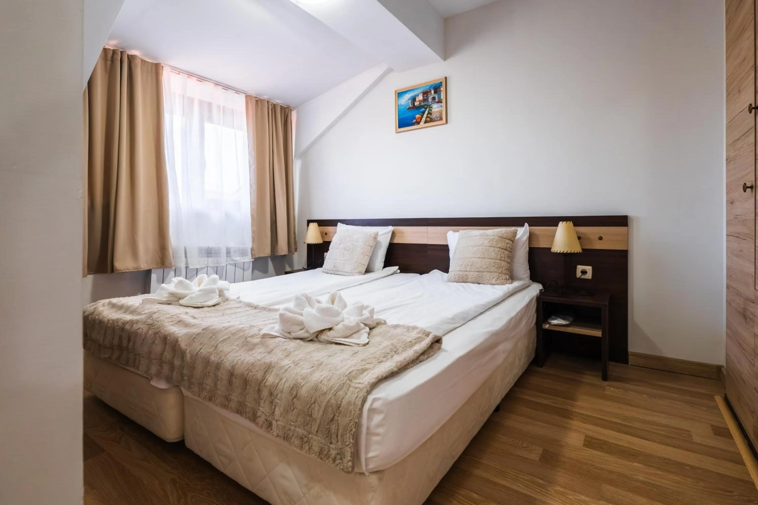 Bed in Apart Hotel Dream