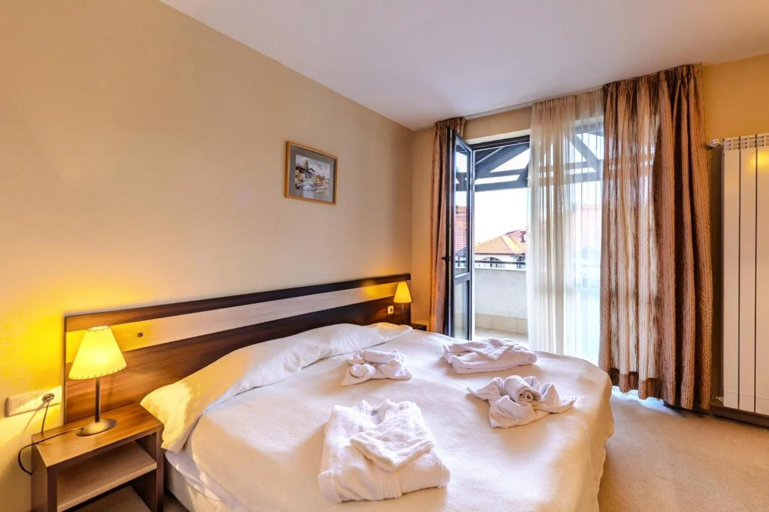 Bed in Apart Hotel Dream