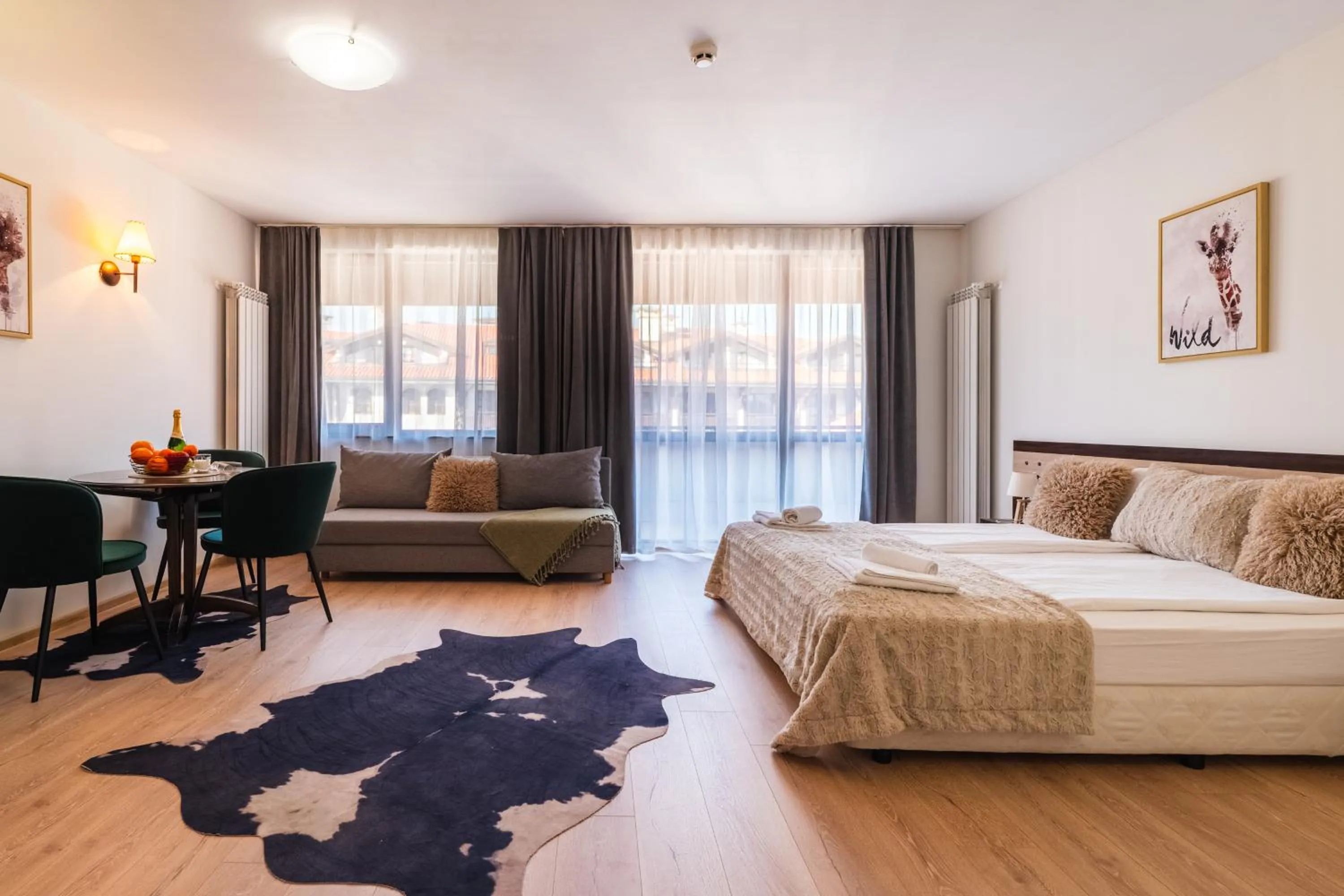 Bed in Apart Hotel Dream