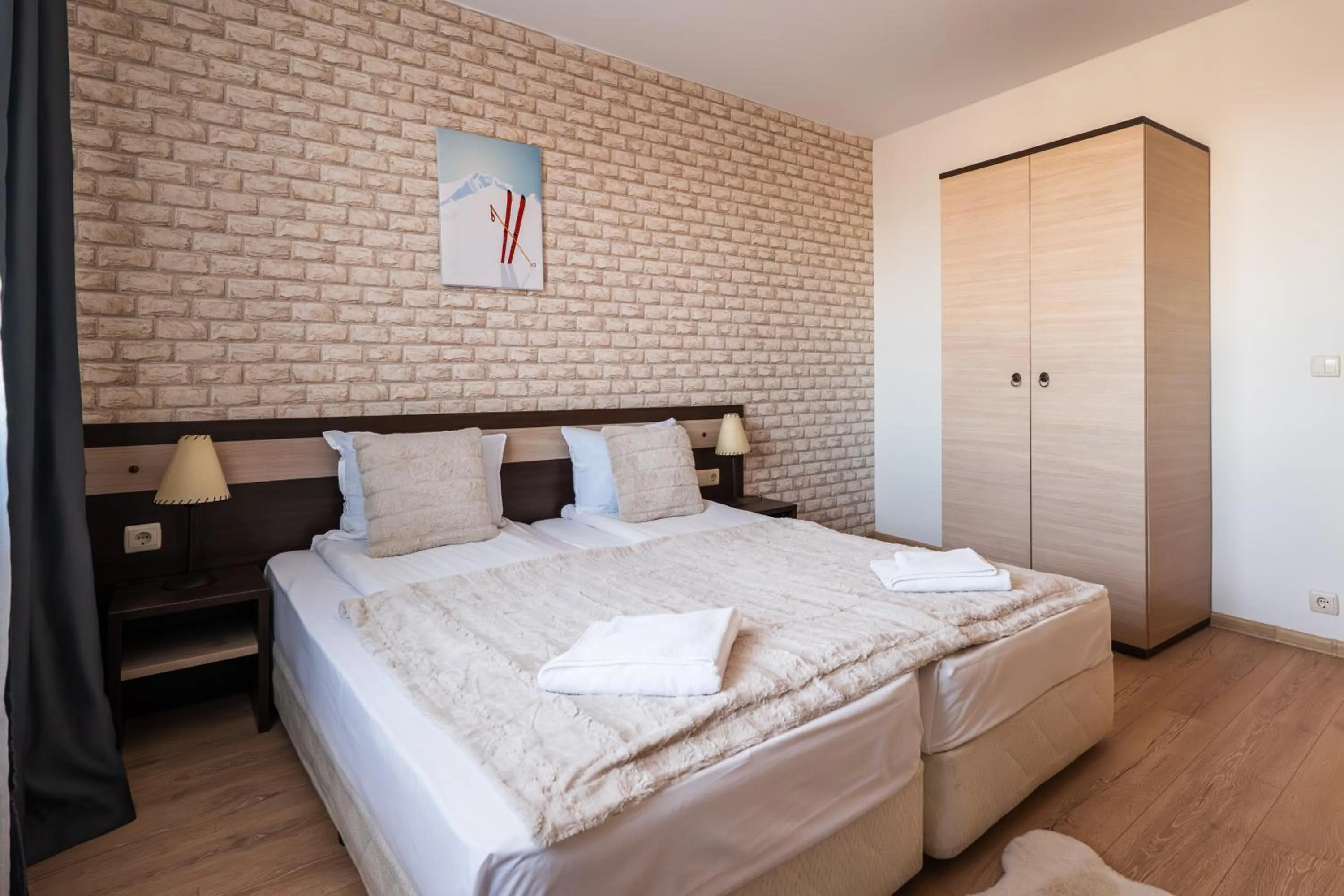 Bed in Apart Hotel Dream