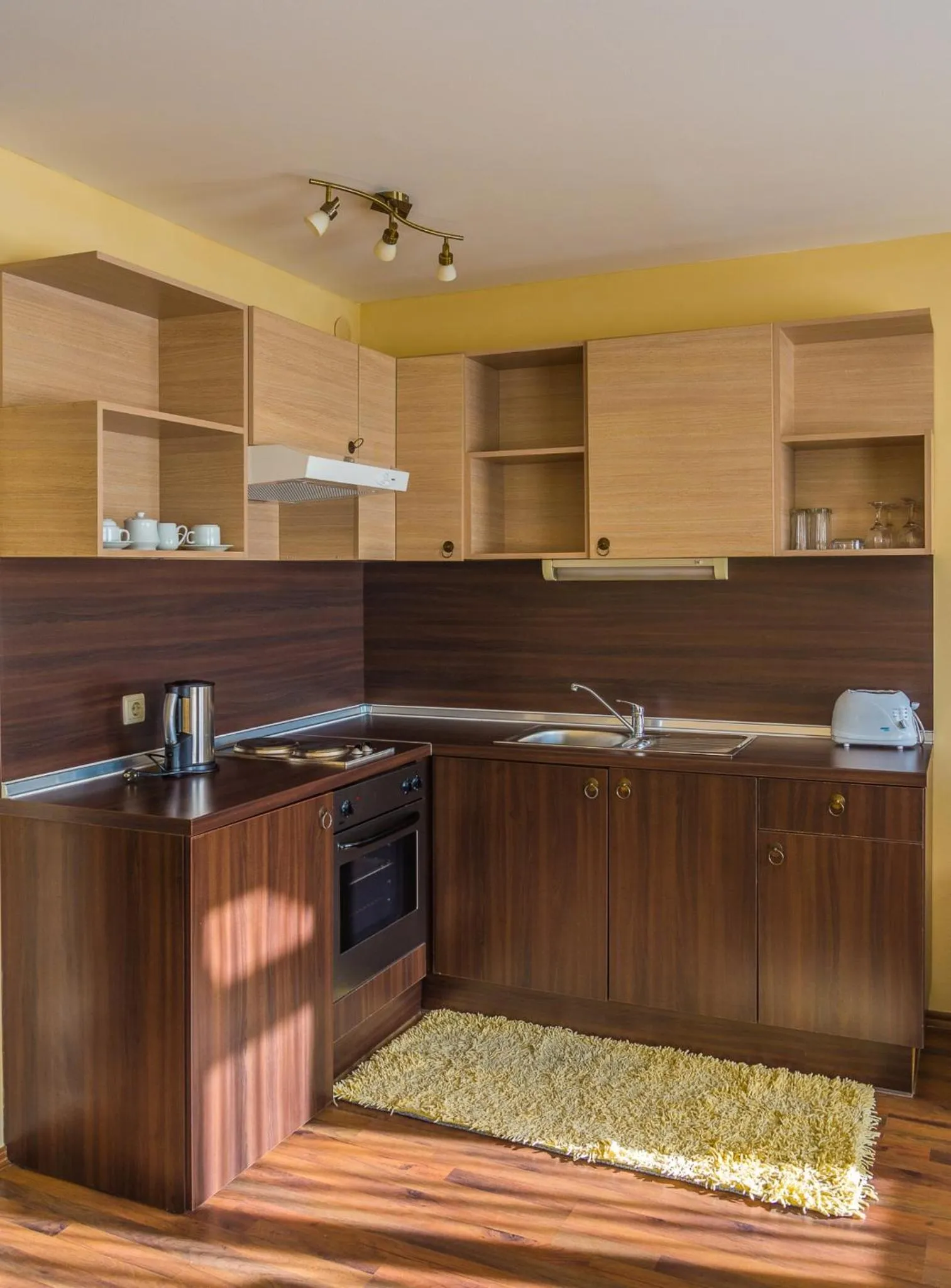Kitchen or kitchenette in Apart Hotel Dream