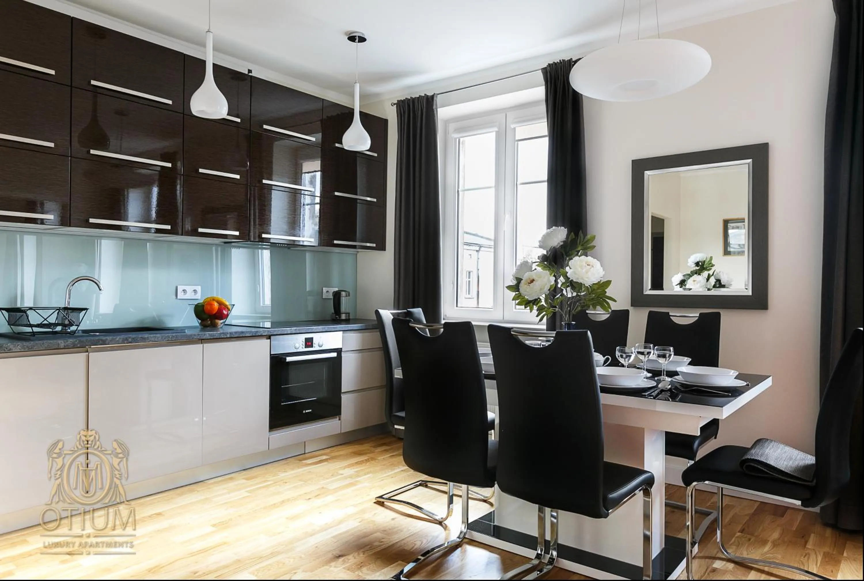 Kitchen or kitchenette in Otium Old Town Sarego