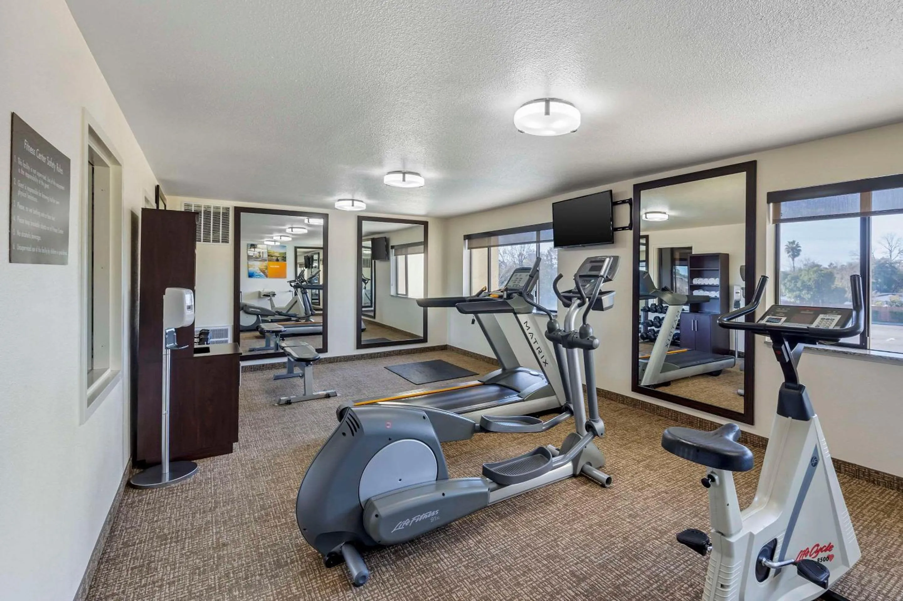Fitness centre/facilities in Comfort Inn & Suites Rocklin - Roseville