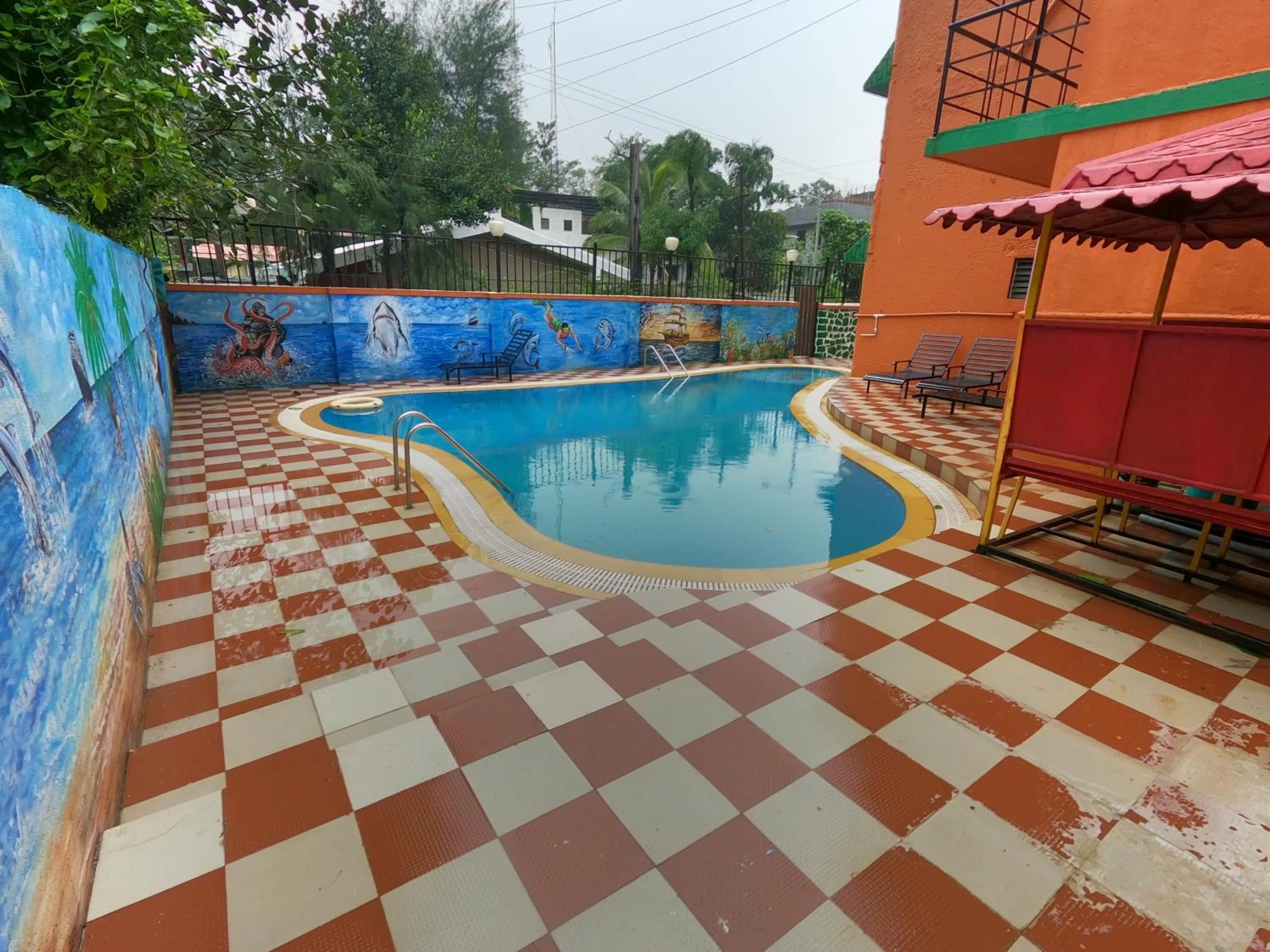 Pool view in Hill Forest Resort