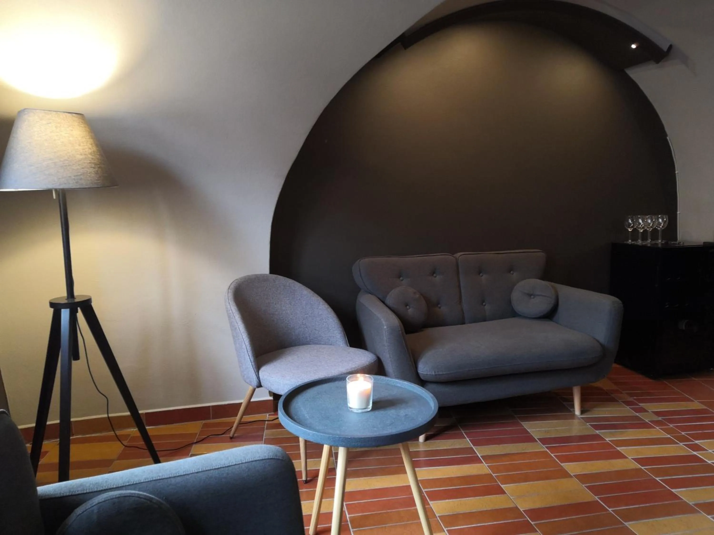 Seating area in Boutique Hotel Templ