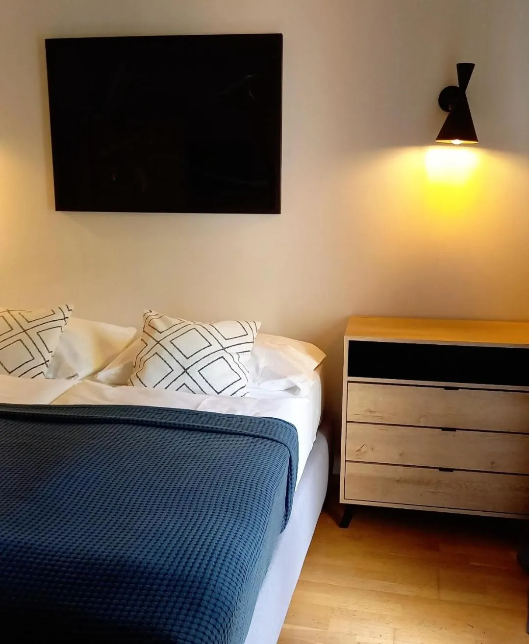 Bed in Boutique Hotel Templ