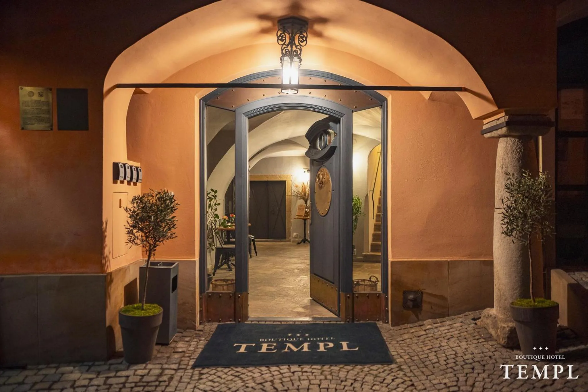 Property building in Boutique Hotel Templ
