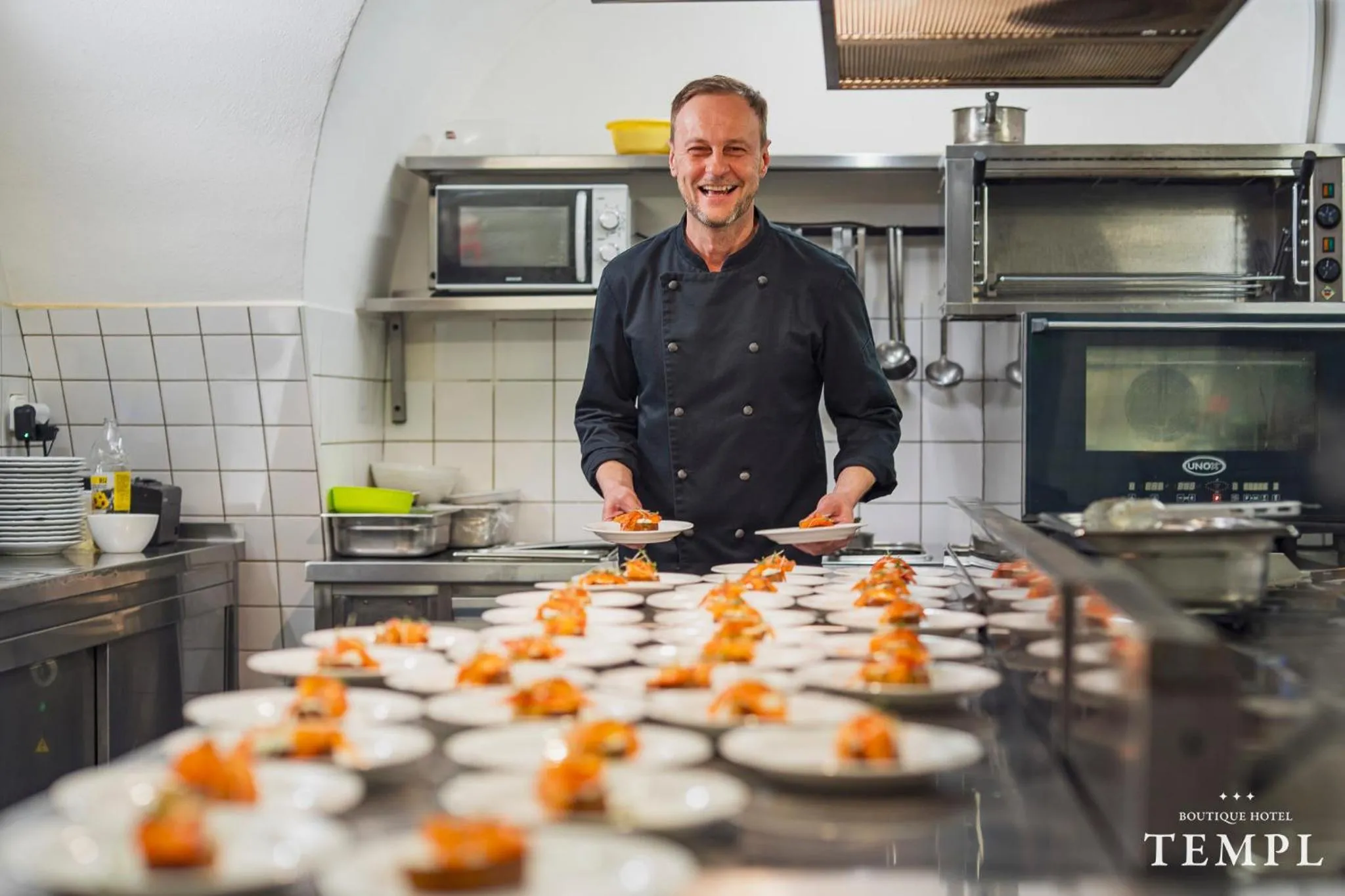 Restaurant/places to eat in Boutique Hotel Templ