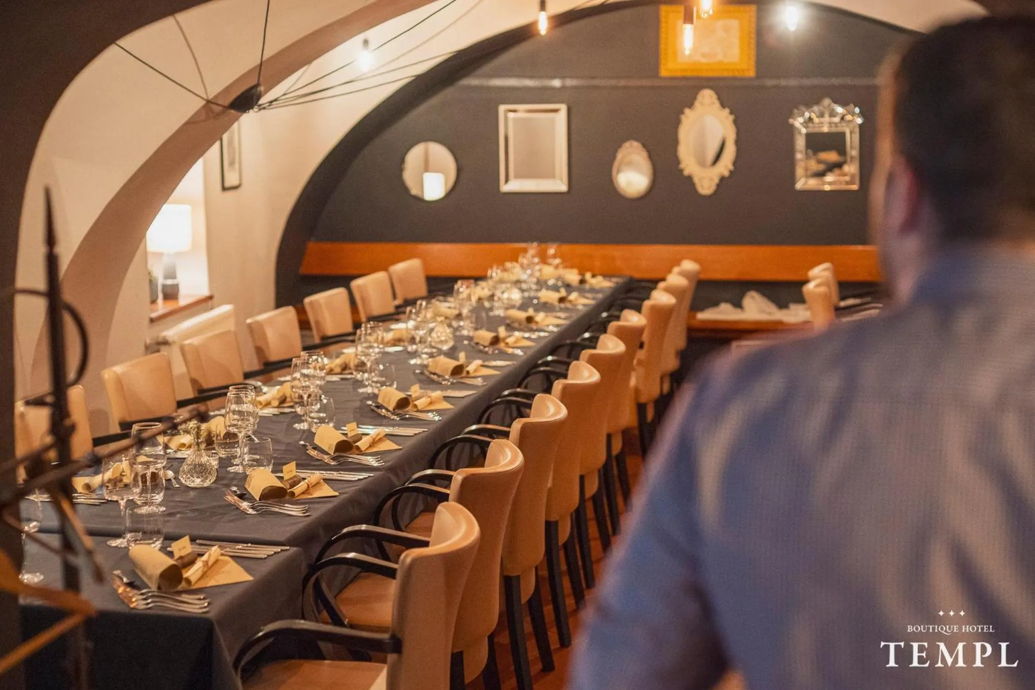 Restaurant/places to eat in Boutique Hotel Templ