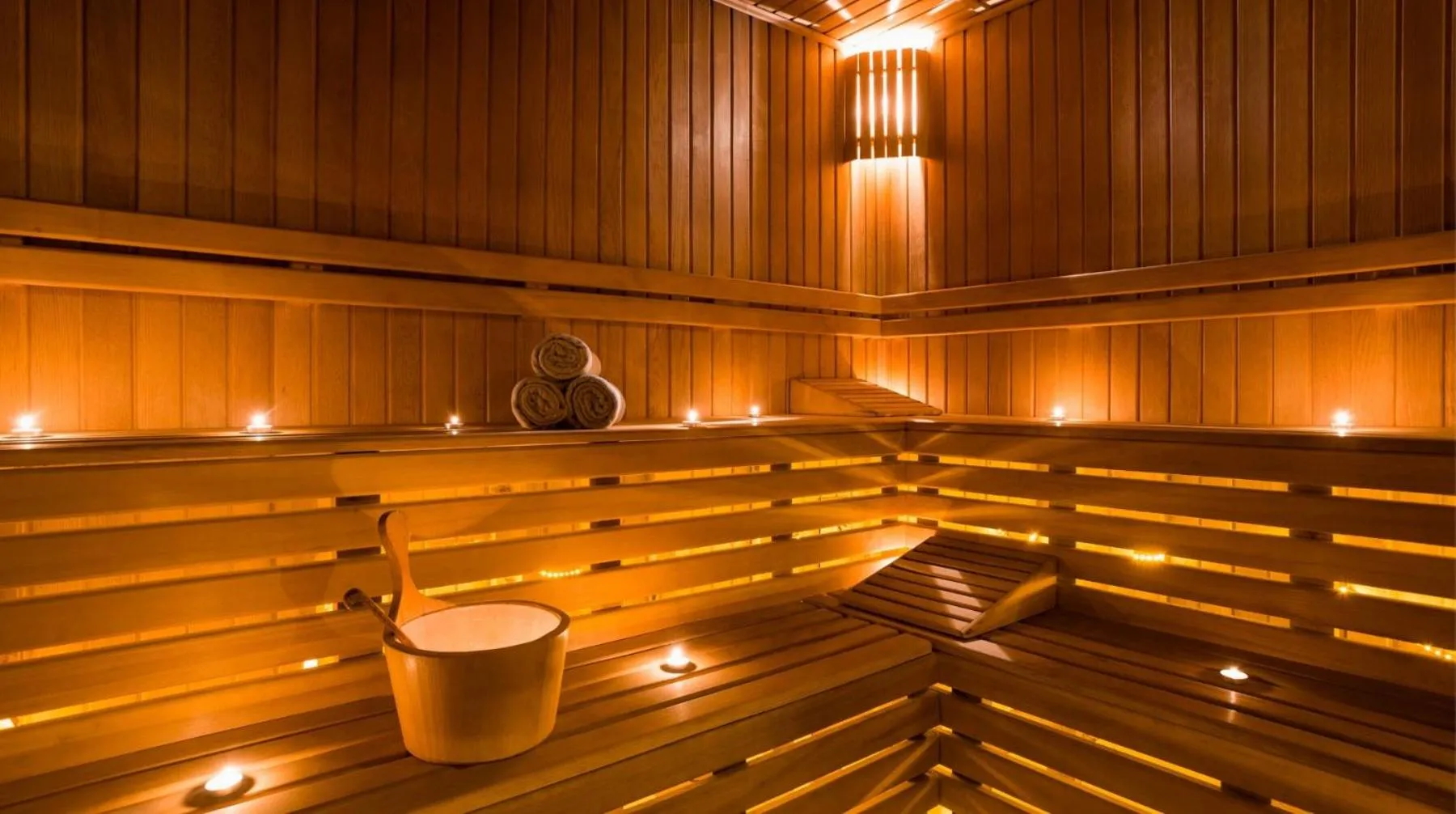 Sauna in GLAMOUR - Restaurant & SPA