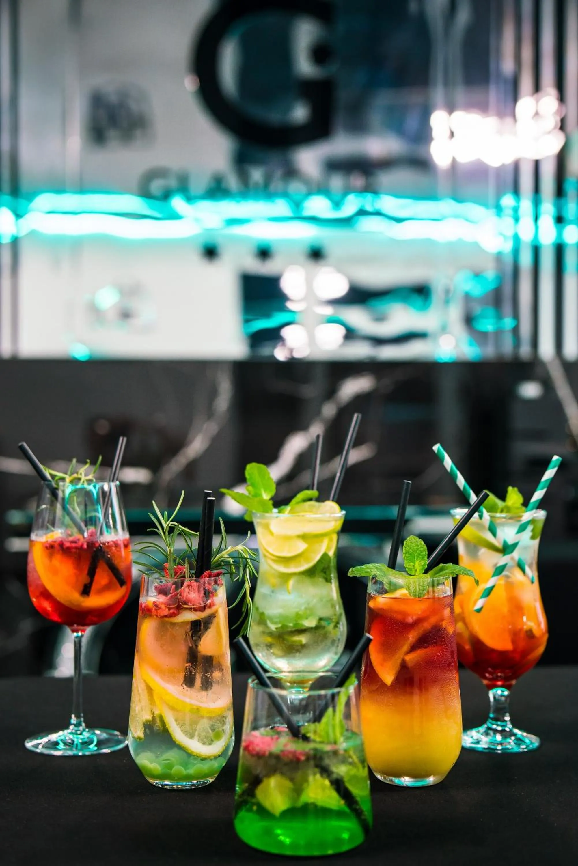 Alcoholic drinks in GLAMOUR - Restaurant & SPA