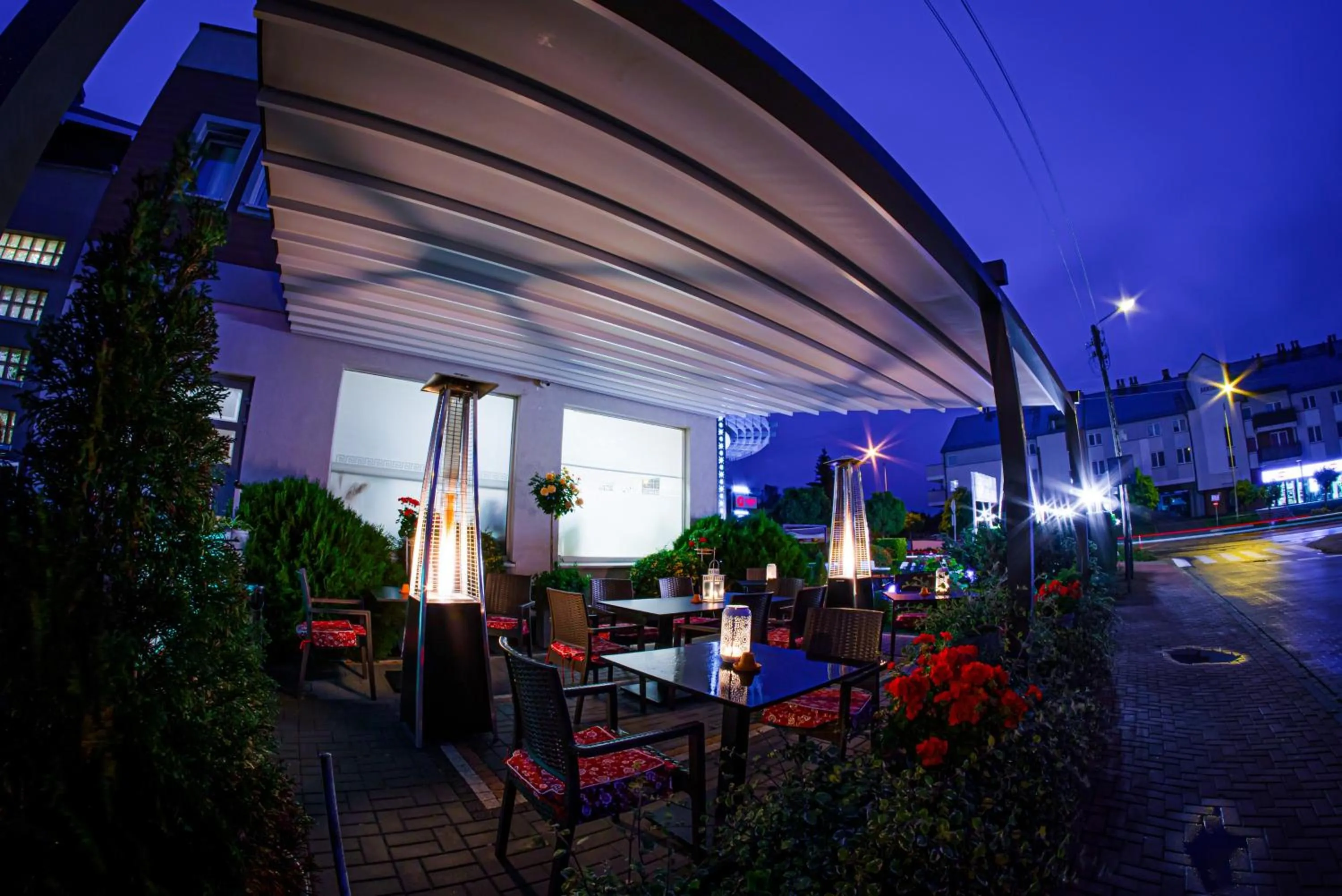 Patio in GLAMOUR - Restaurant & SPA