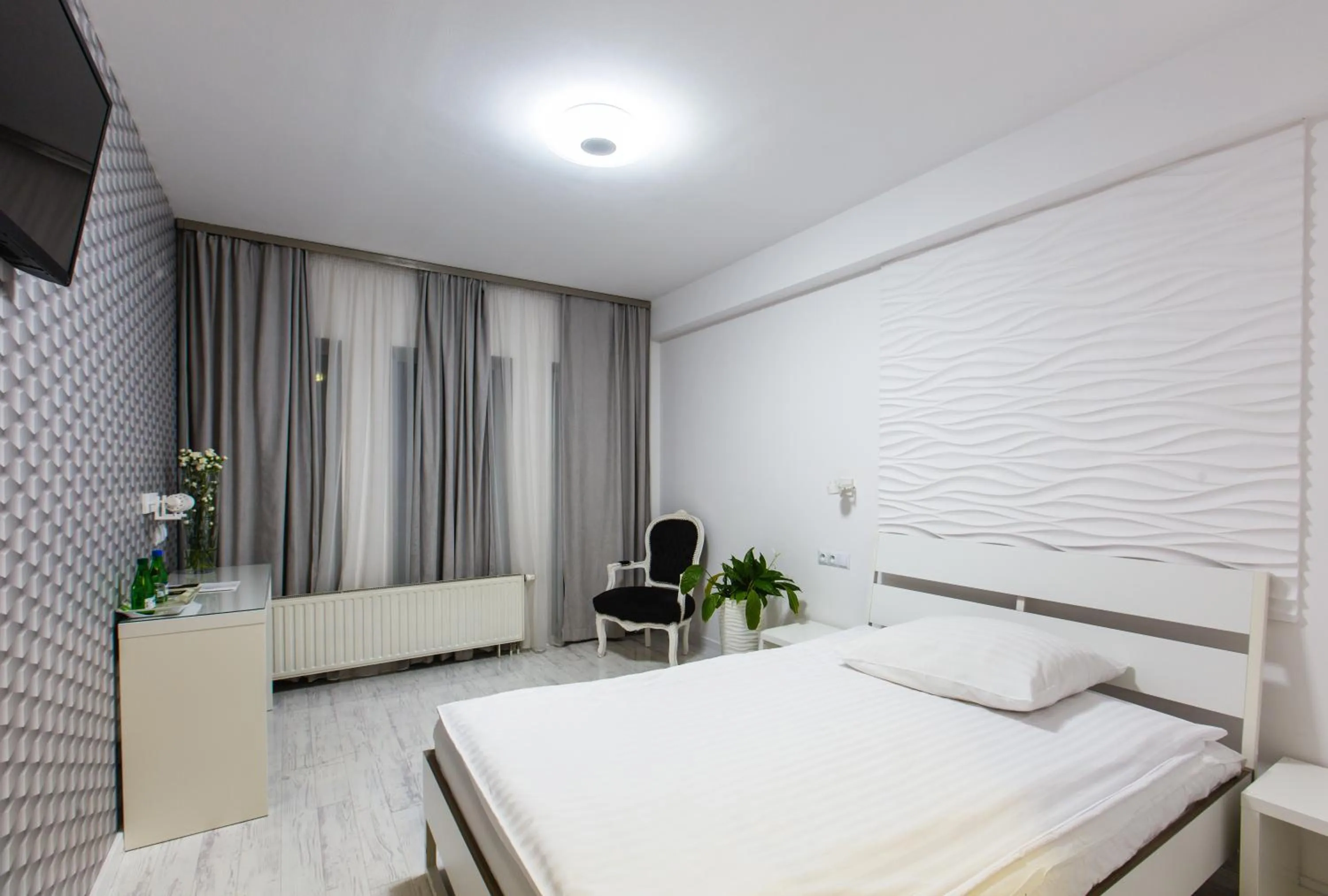 Bed in GLAMOUR - Restaurant & SPA