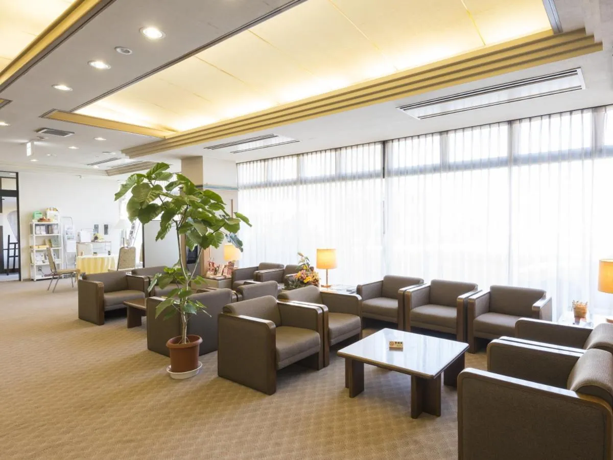 Lobby or reception in Sky Hotel Namerikawa