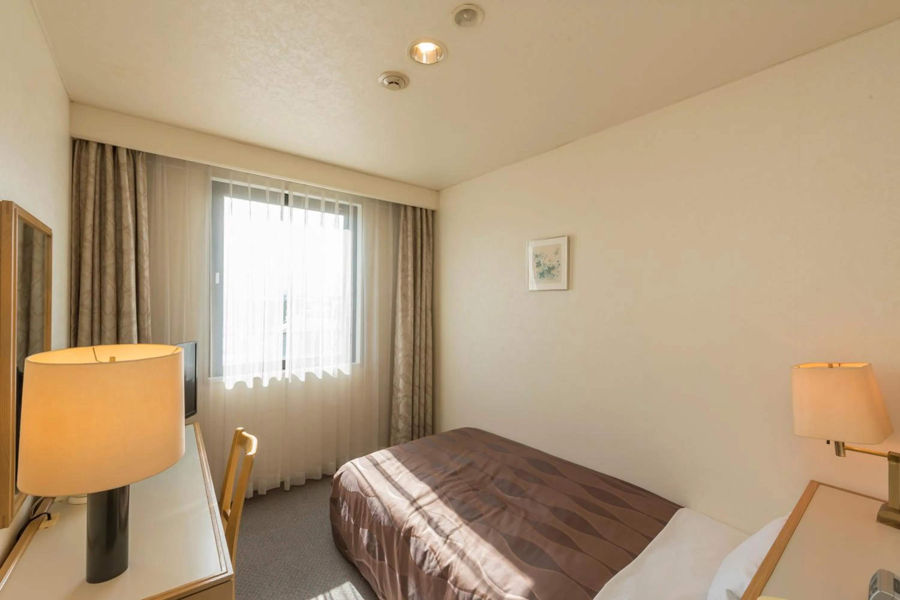 Bedroom, Bed in Sky Hotel Namerikawa