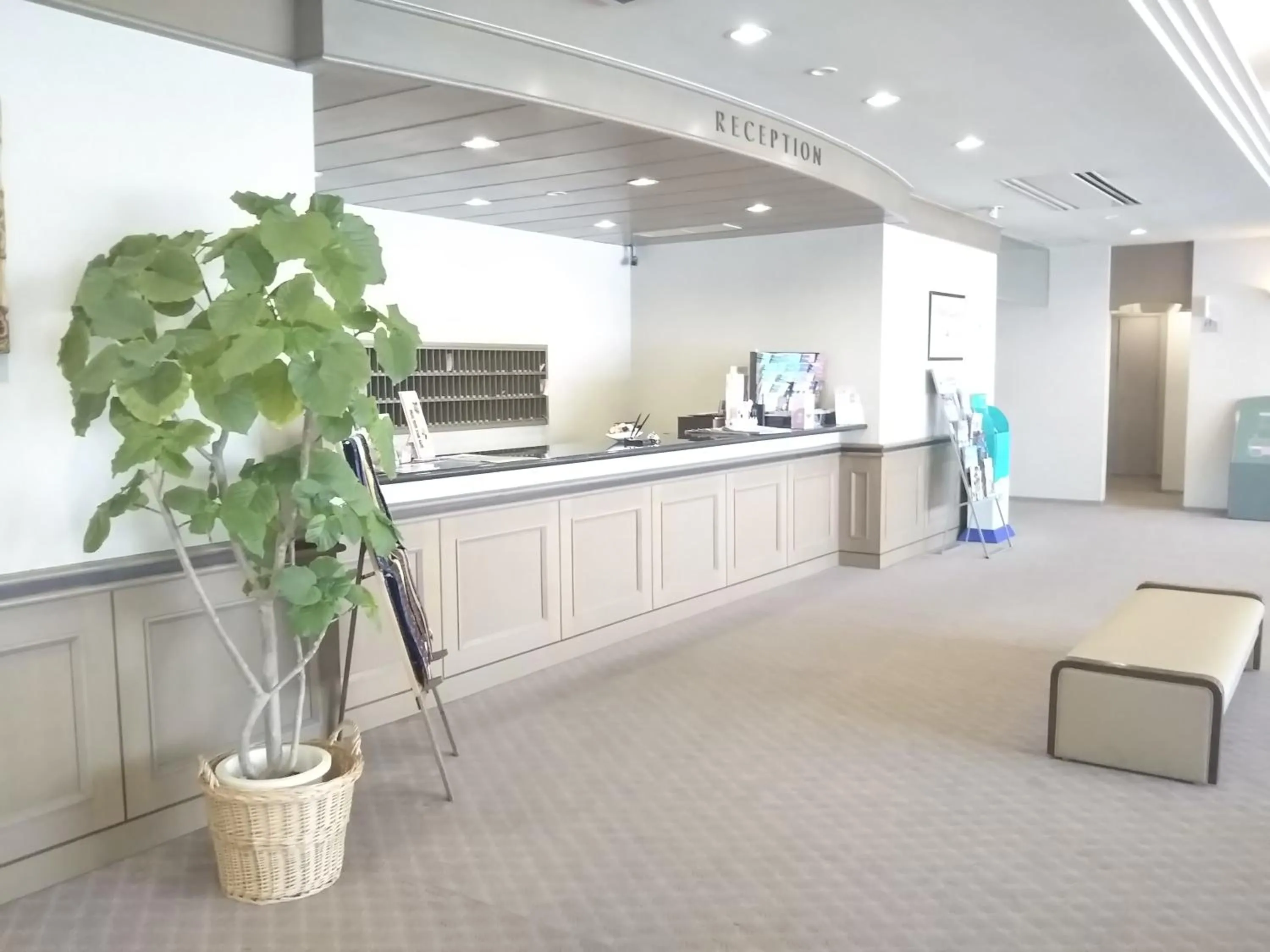 Lobby or reception in Sky Hotel Namerikawa