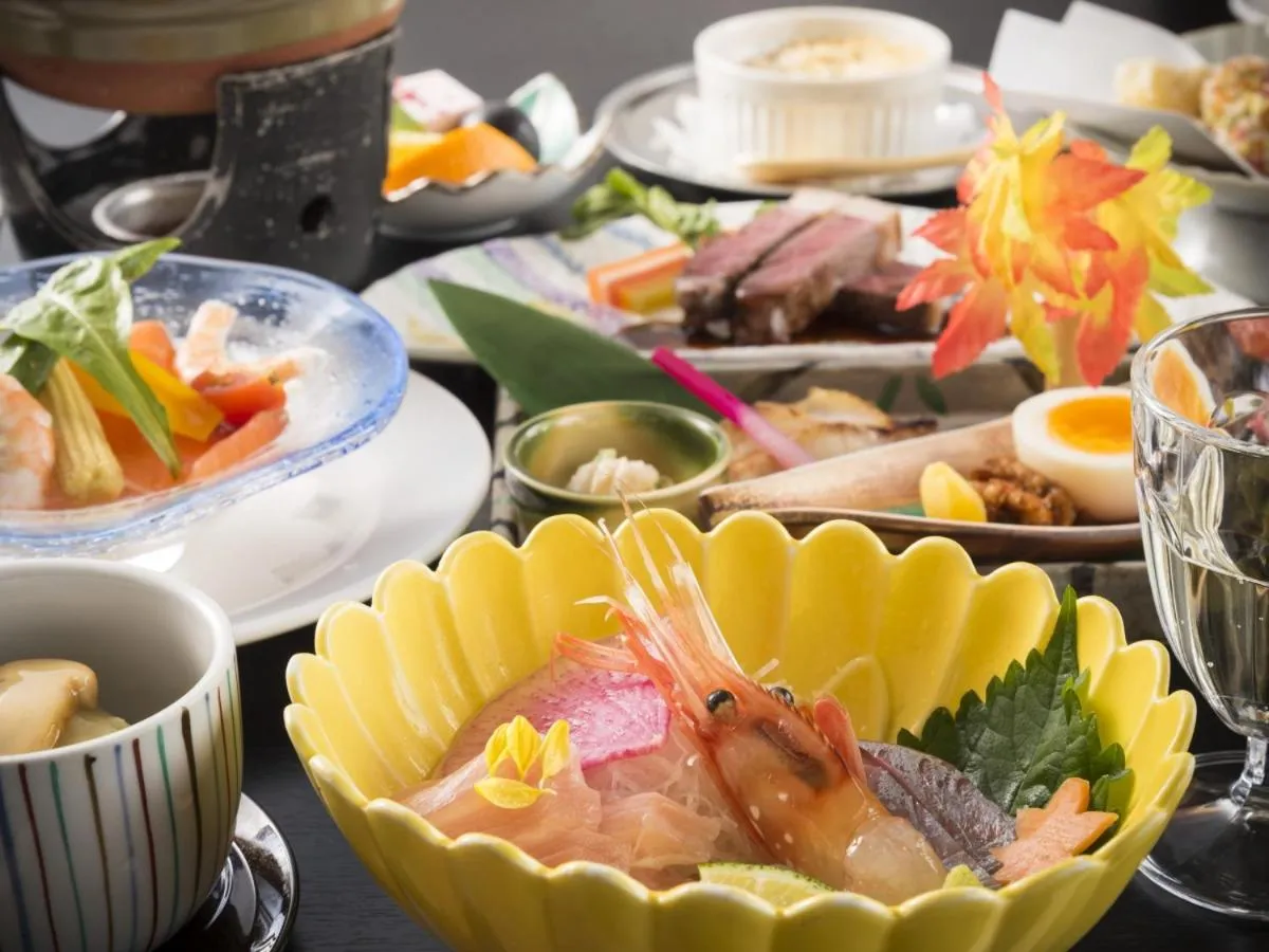 Meals in Sky Hotel Namerikawa