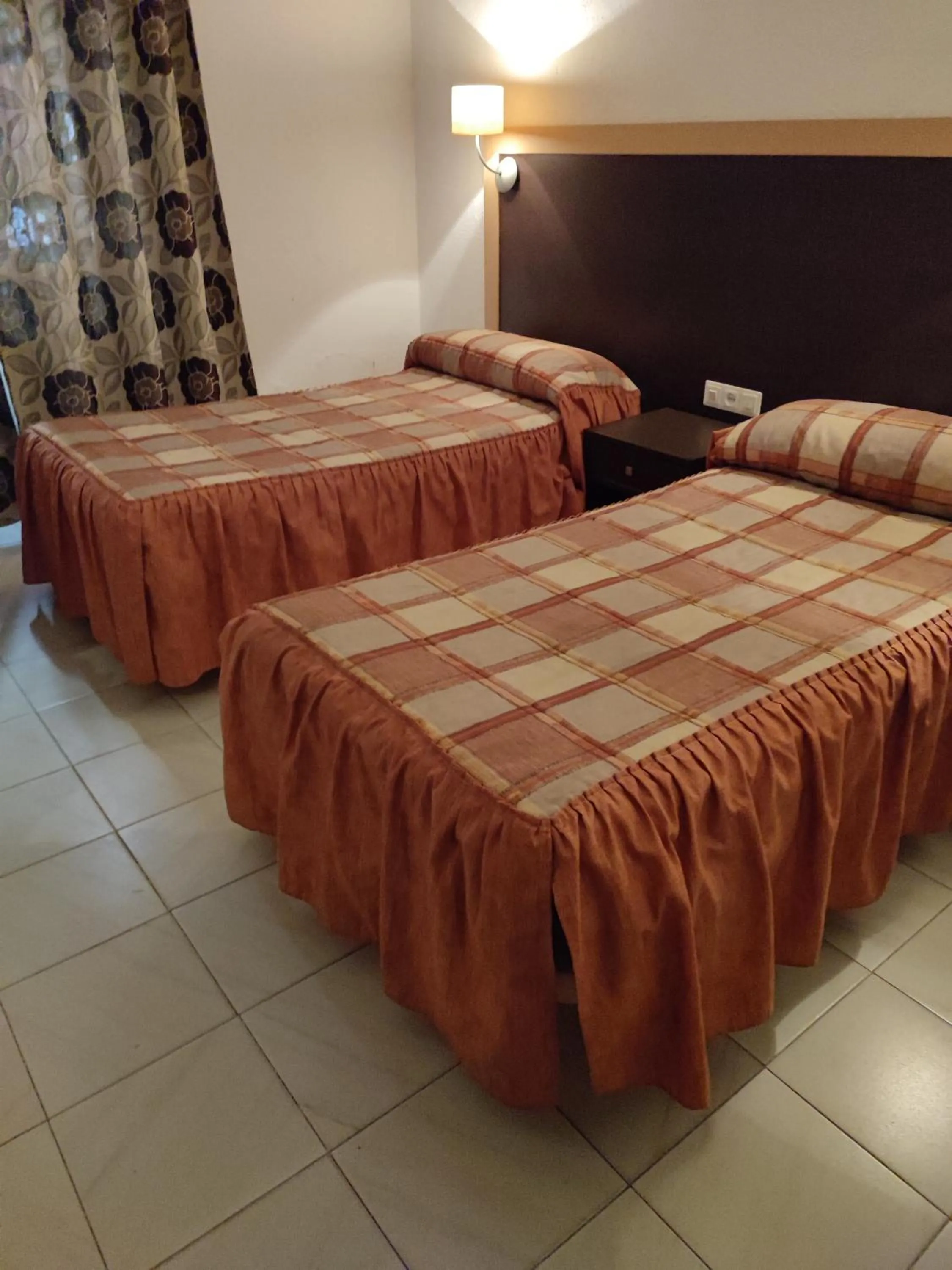 Bed in Hotel Cervantes