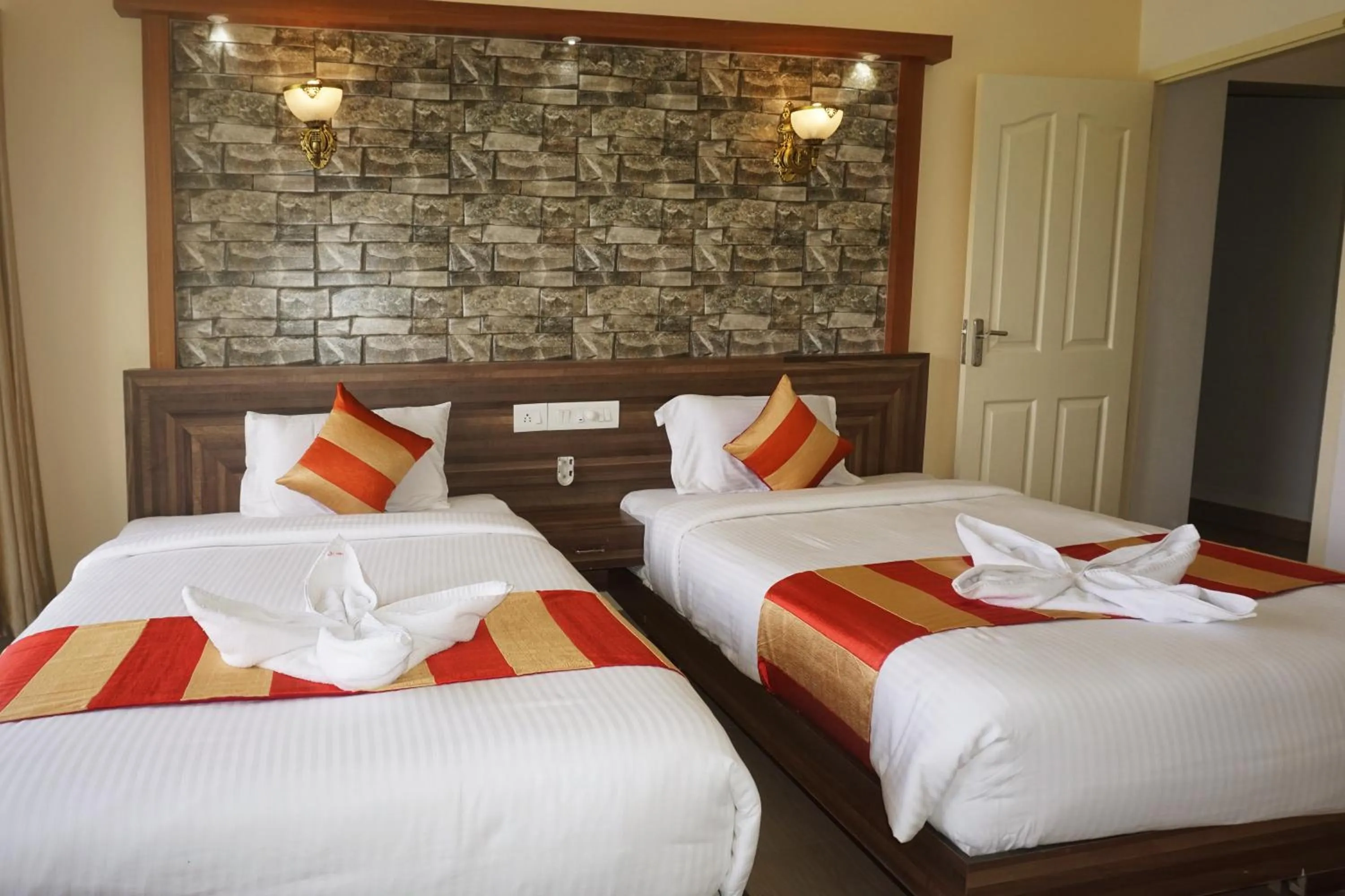 Bedroom, Bed in Hisham Residency