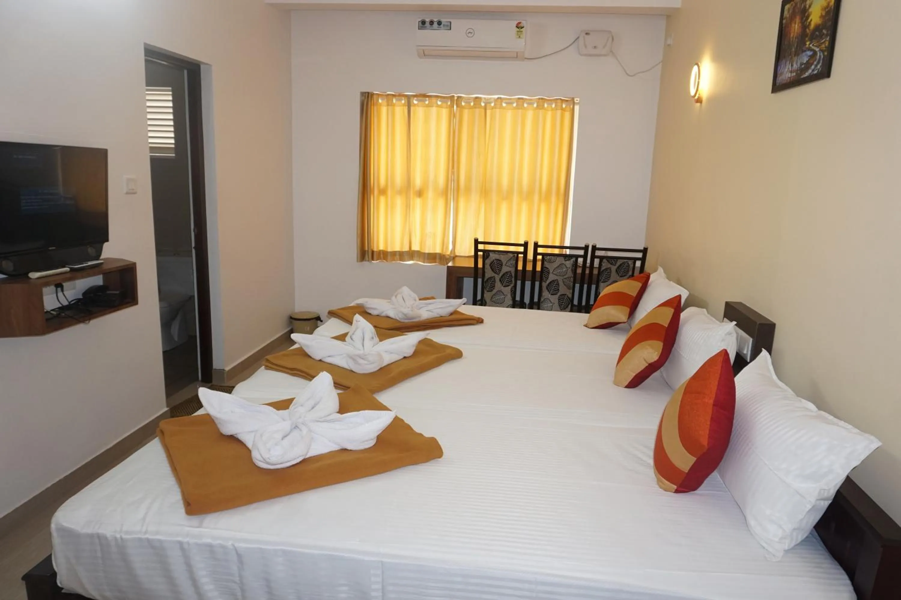 Bedroom, Bed in Hisham Residency