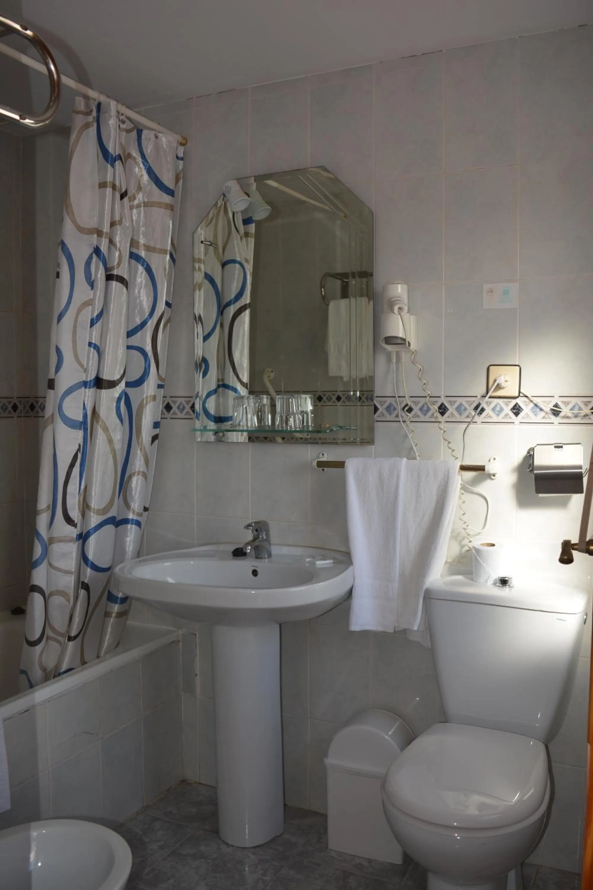 Bathroom in Hostal Manolete
