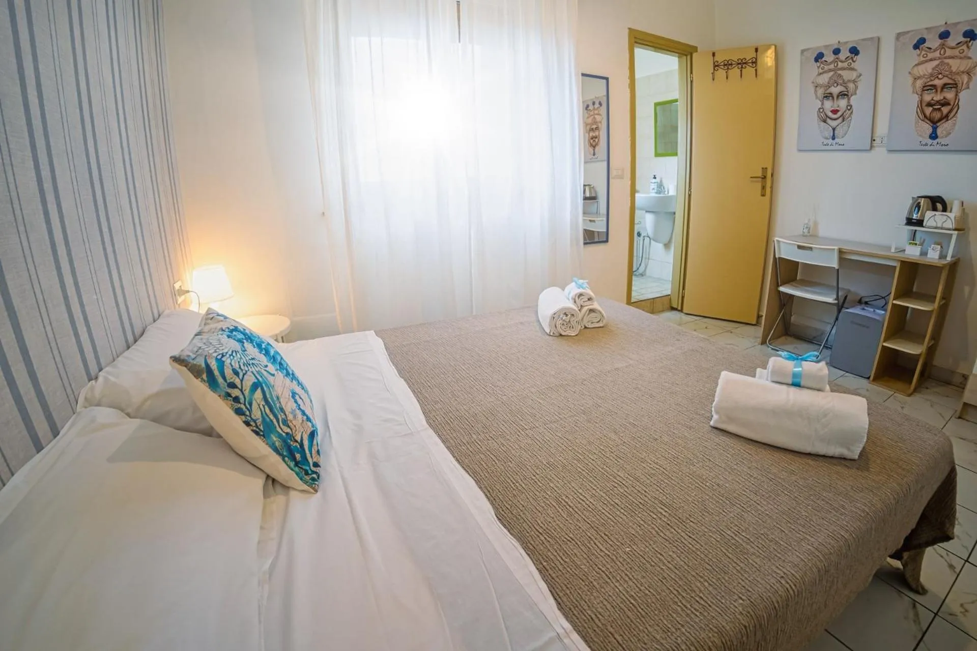 Bedroom in Hippocampus B&B