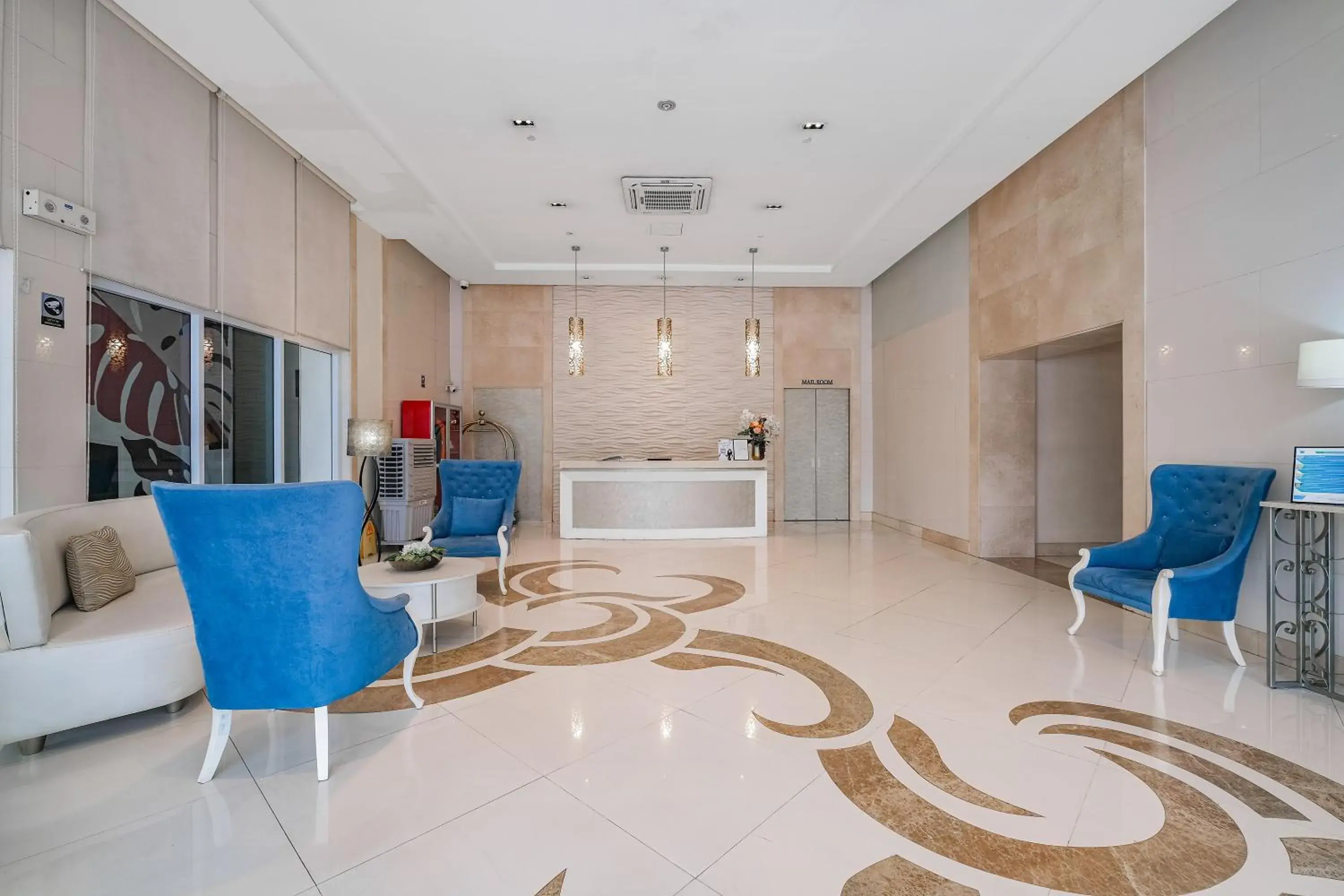 Lobby or reception in Tess and Tessha Condotel near T3 Airport Lobby or reception in Tess and Tessha Condotel near T3 Airport