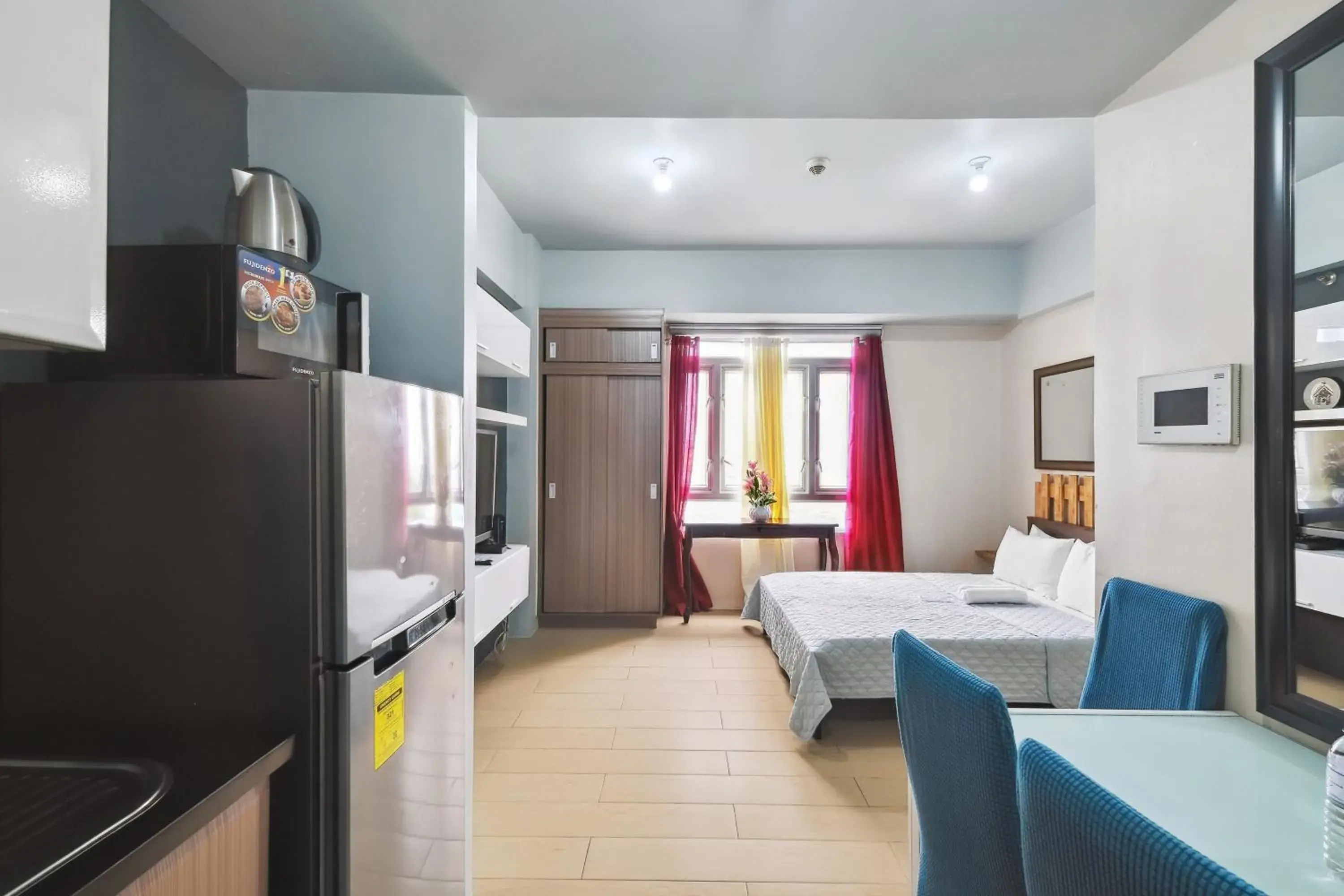 Bed in Tess and Tessha Condotel near T3 Airport Bed in Tess and Tessha Condotel near T3 Airport