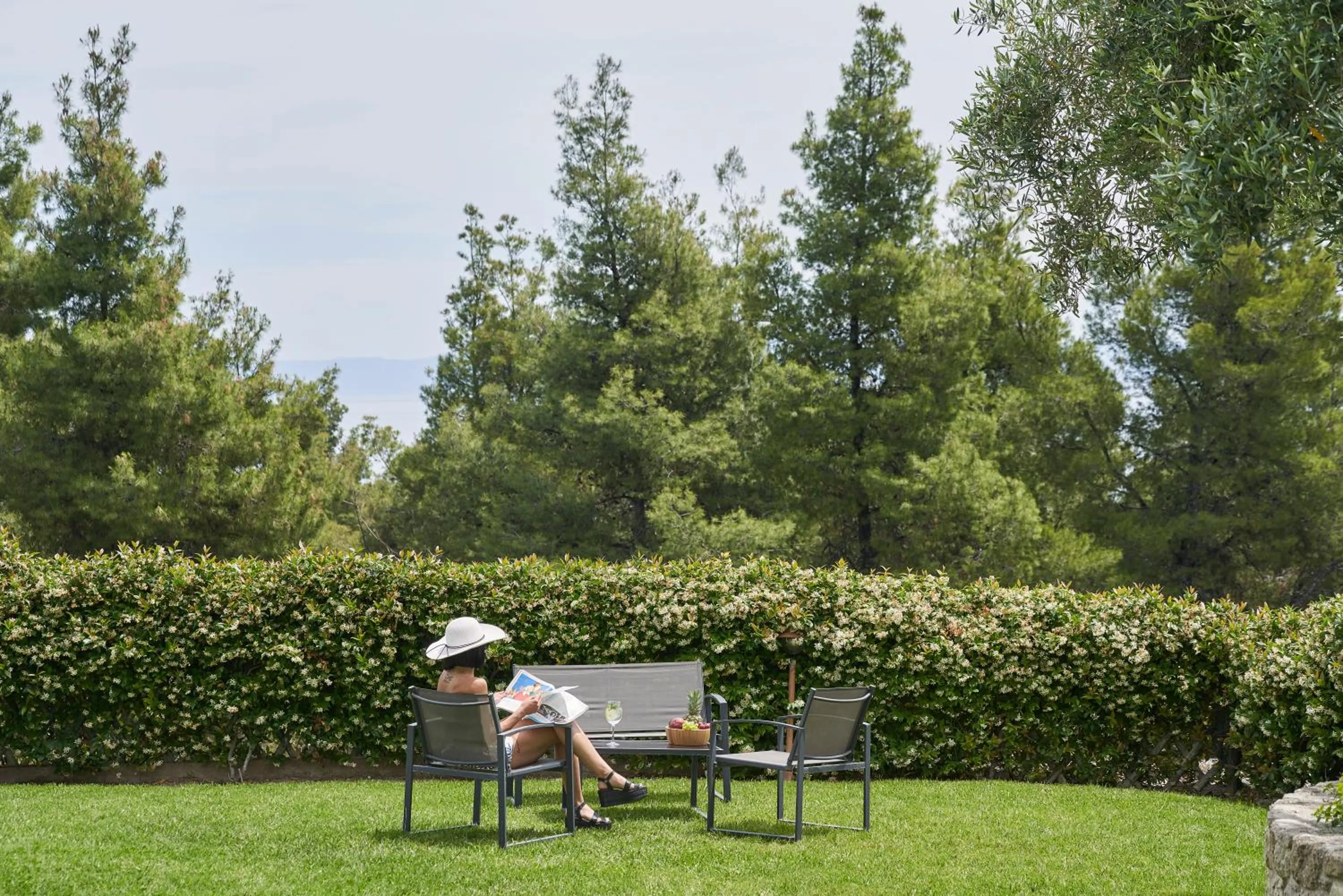 Garden in Mirabilia Boutique Hotel