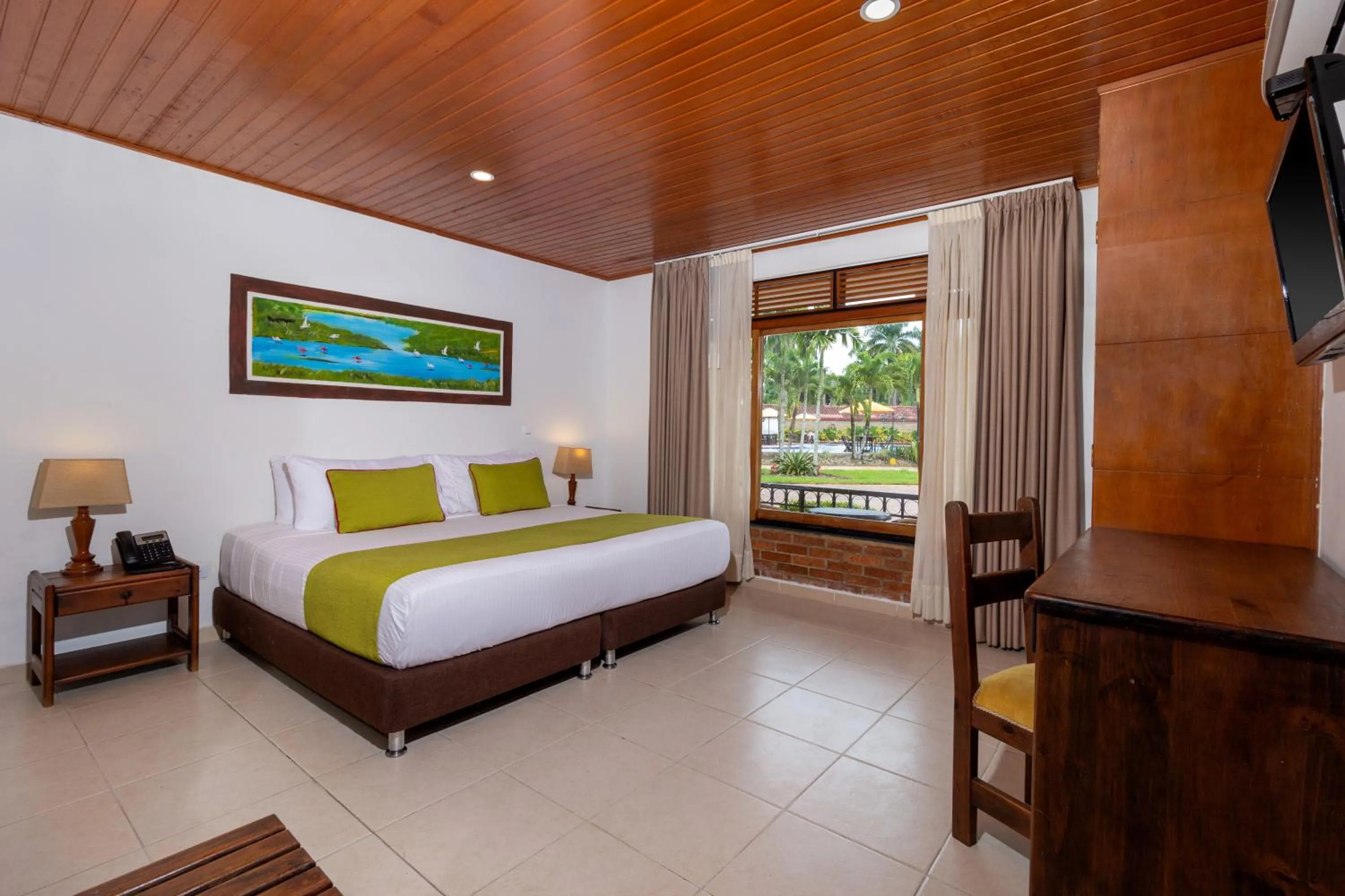 Photo of the whole room, Bed in Hotel Campestre La Potra